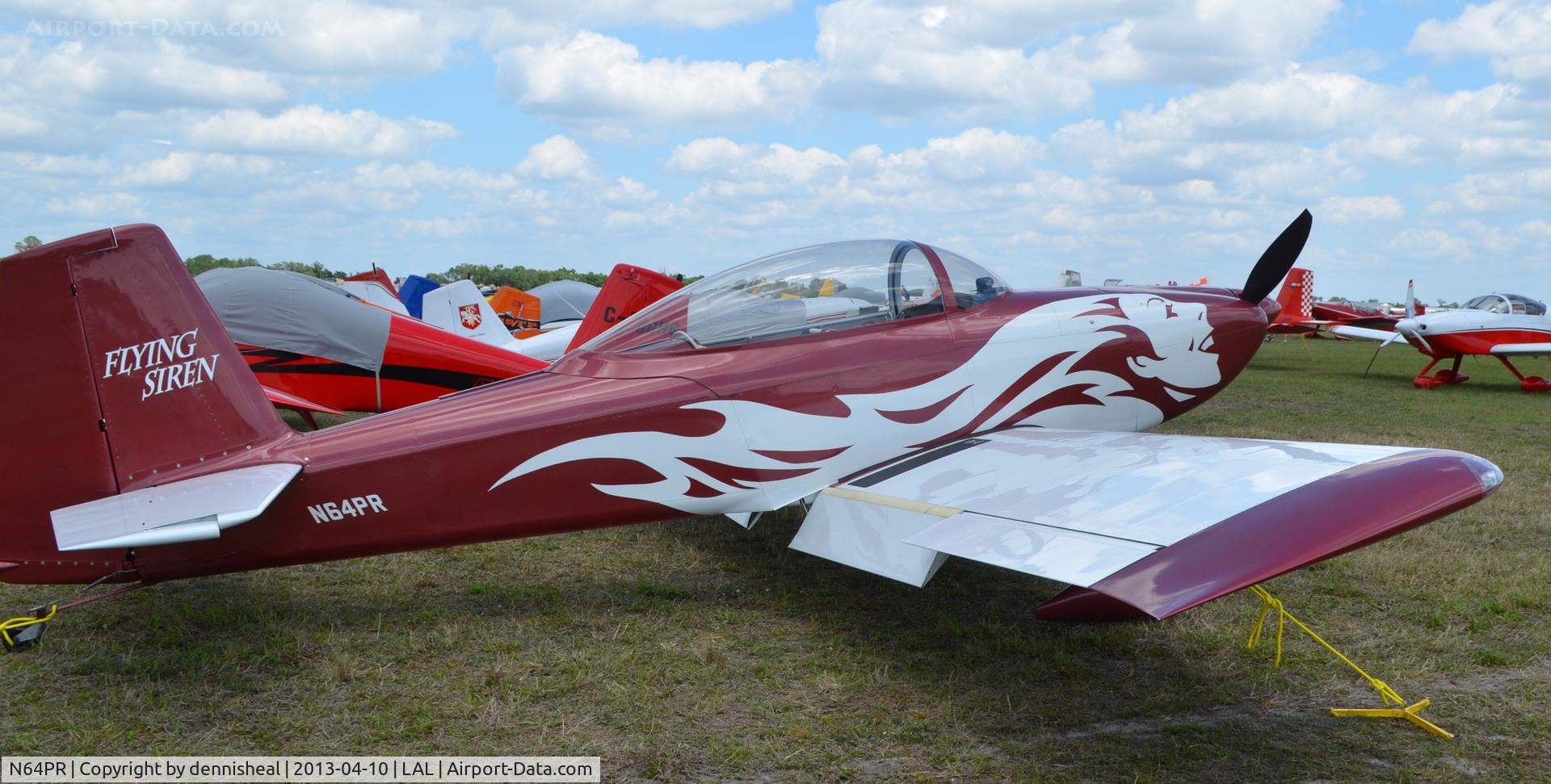 N64PR, 2007 Van's RV-8 C/N 82263, 2007 RICE PAUL G PR-1 AT SUN N FUN