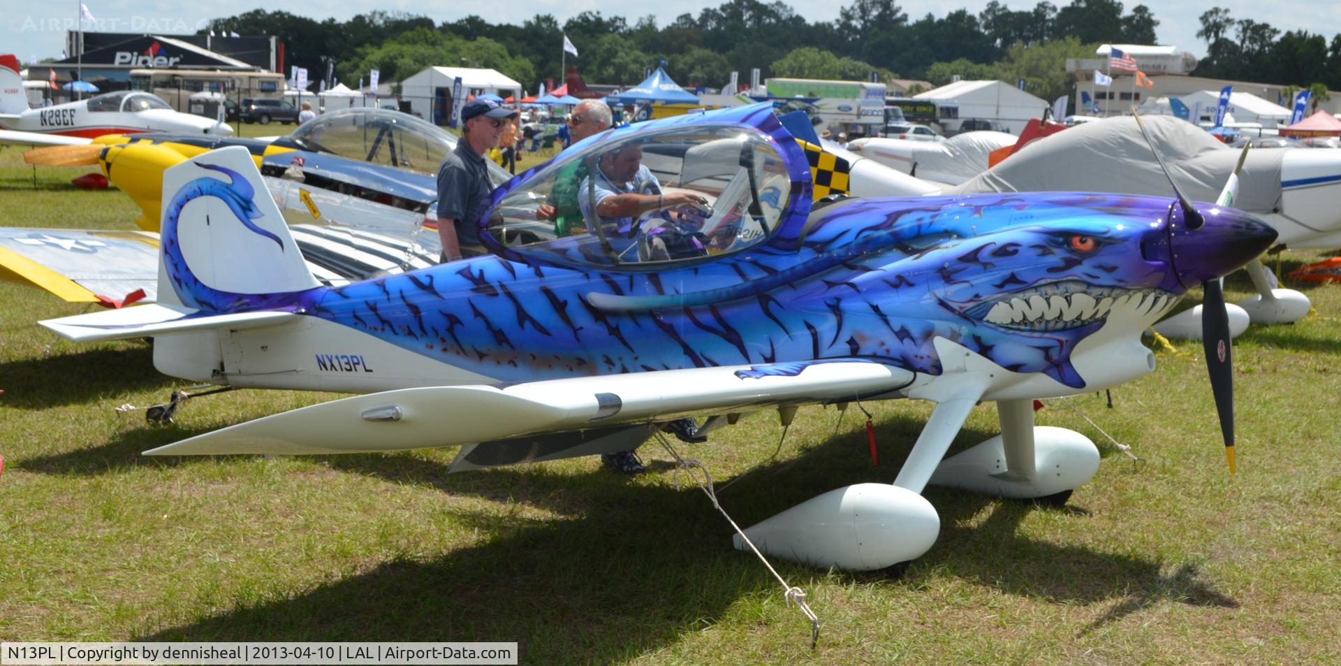 N13PL, Vans RV-3 C/N 11425, PAUL F DYE/LOUISE HOSE DYE-HOSE RV-3 AT SUN N FUN