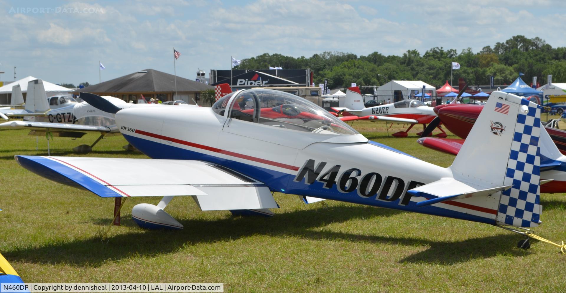 N460DP, 2004 Vans RV-8 C/N 80460, 2004 PATTERSON DANE C RV-8 AT SUN N FUN