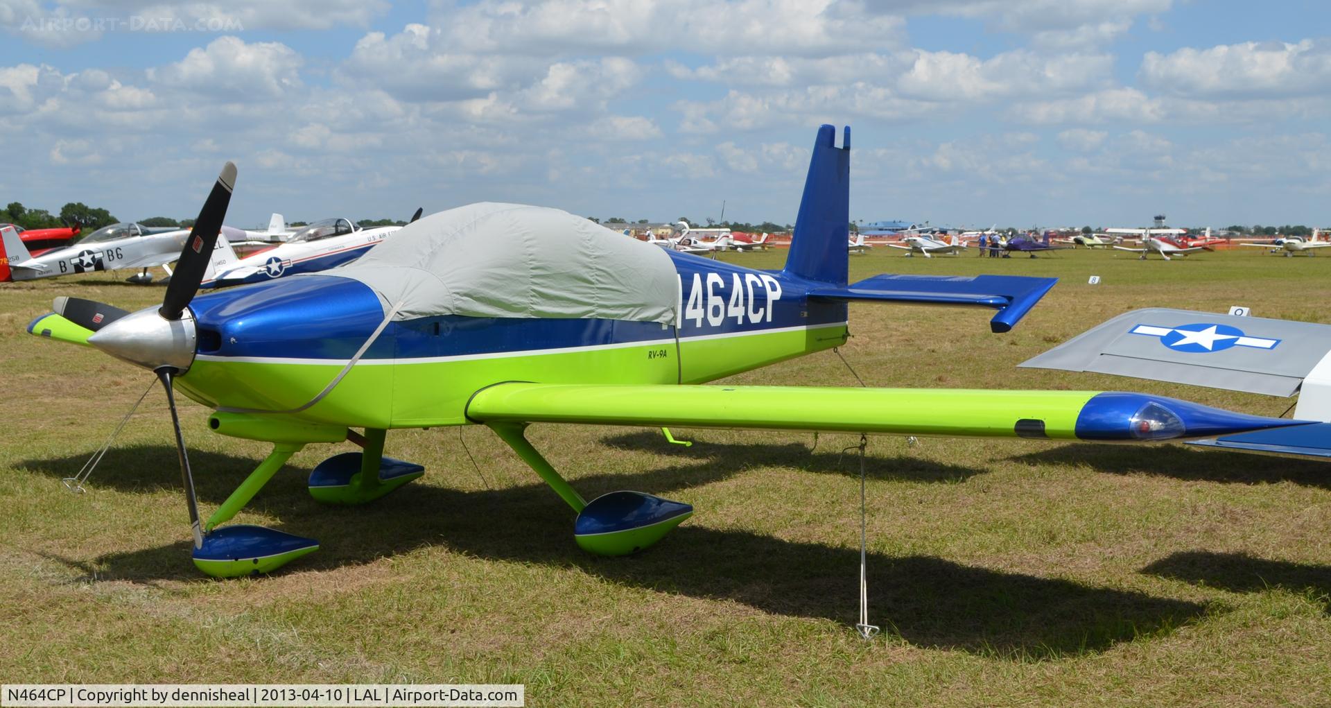 N464CP, 2008 Vans RV-9A C/N 90626, 2008 LEON RUBEN D VANS RV-9A AT SUN N FUN