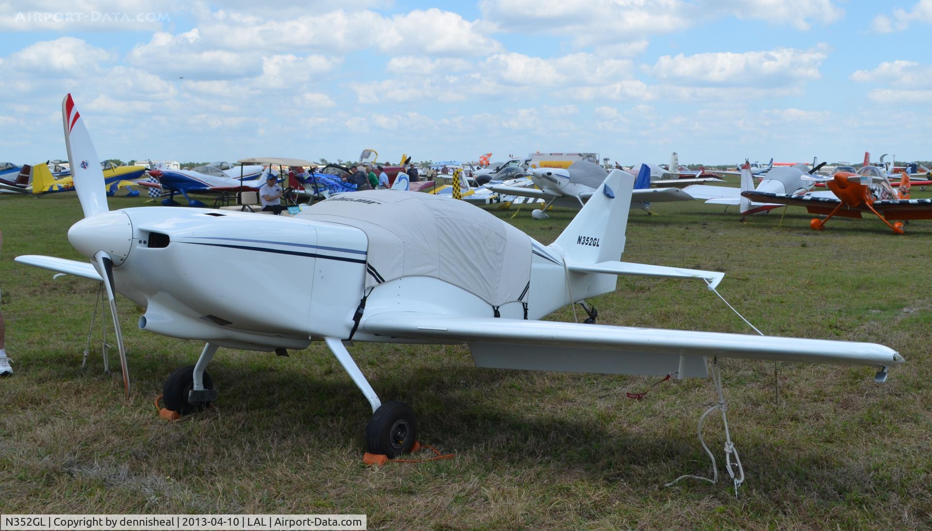 N352GL, Stoddard-Hamilton Glasair SH-2 C/N 305, LOUCKS GARY D SH 2 AT SUN N FUN