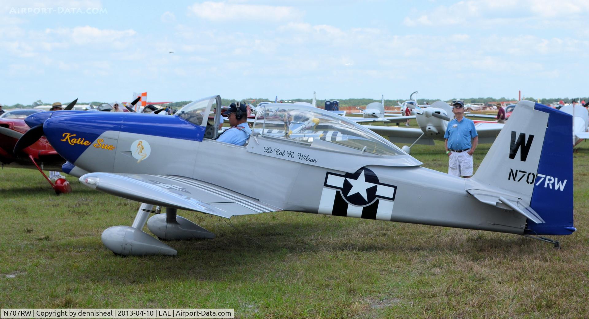 N707RW, 2003 Vans RV-8 C/N 81336, 2003 WILSON RICHARD L VANS RV-8 AT SUN N FUN