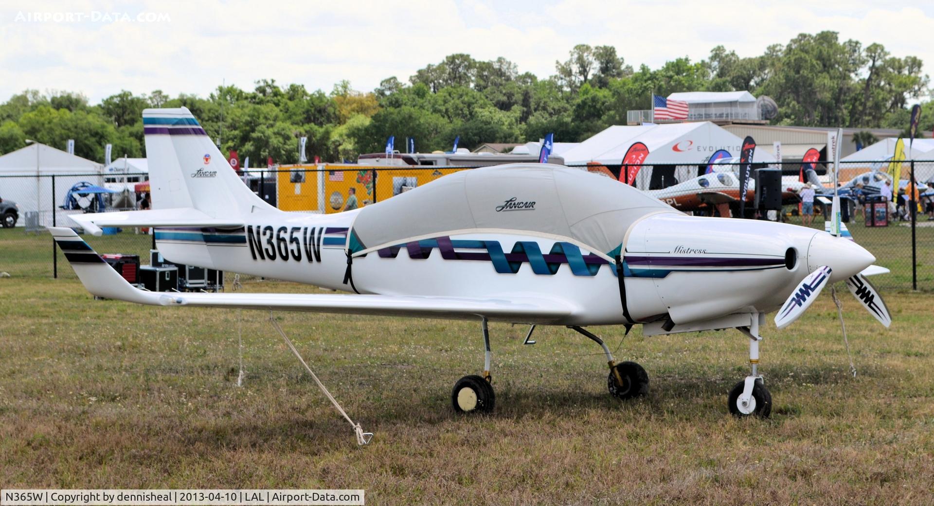 N365W, 1998 Lancair IV-P C/N 002, 1998 WOLSTENHOLME ROBERT LANCAIR IVP AT SUN N FUN