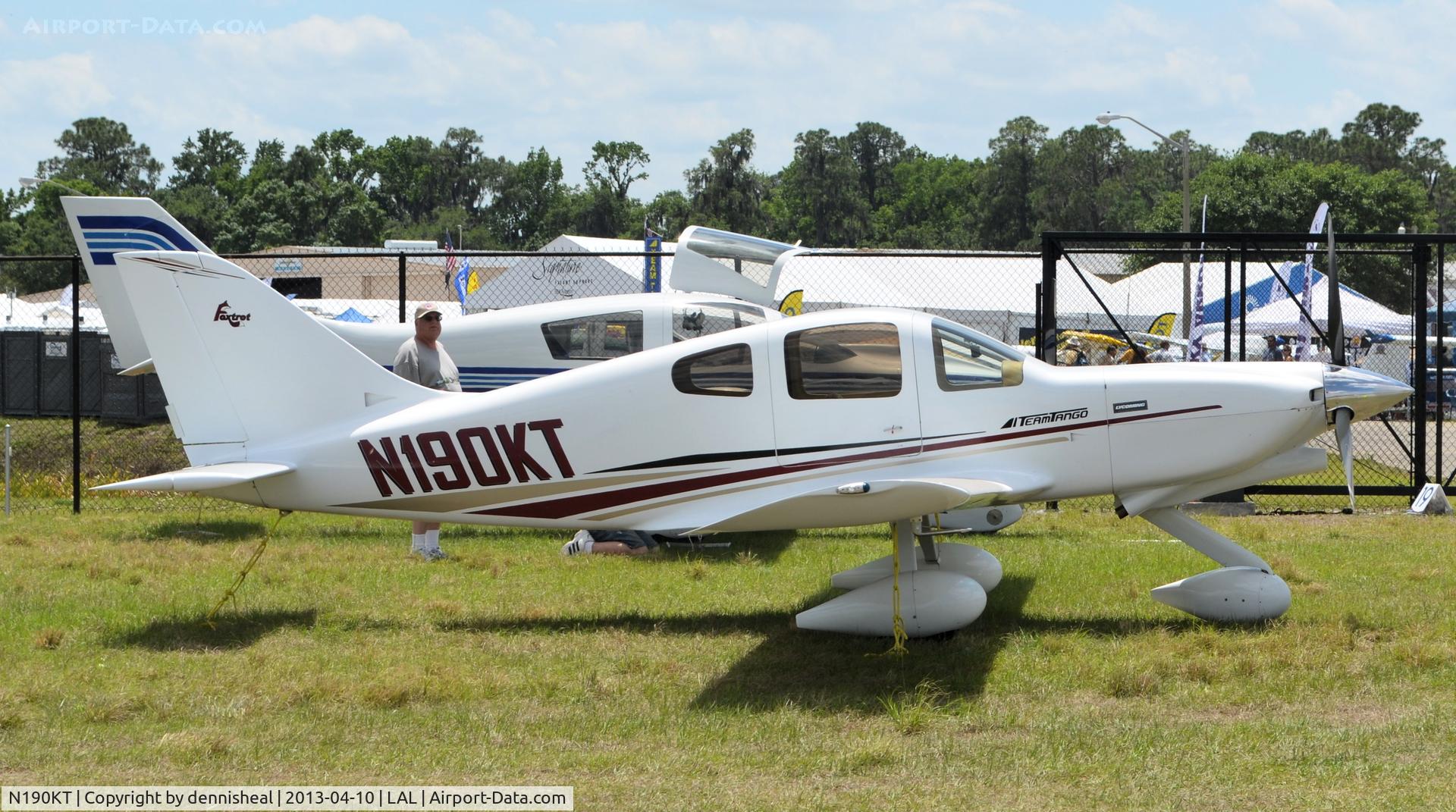 N190KT, 2003 Team Tango Foxtrot C/N F003, 2003 MILLER THOMAS M FOXTROT AT SUN N FUN