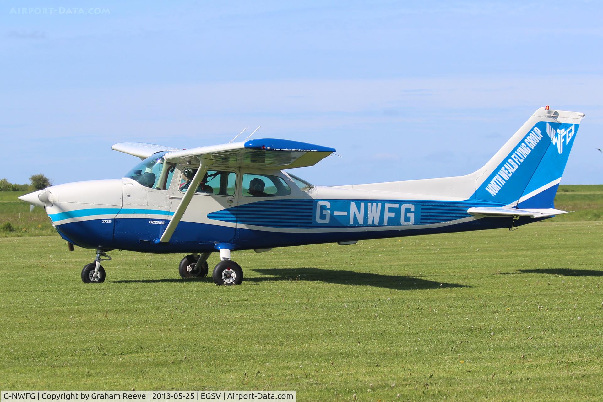 G-NWFG, 1981 Cessna 172P C/N 172-74192, About to depart.