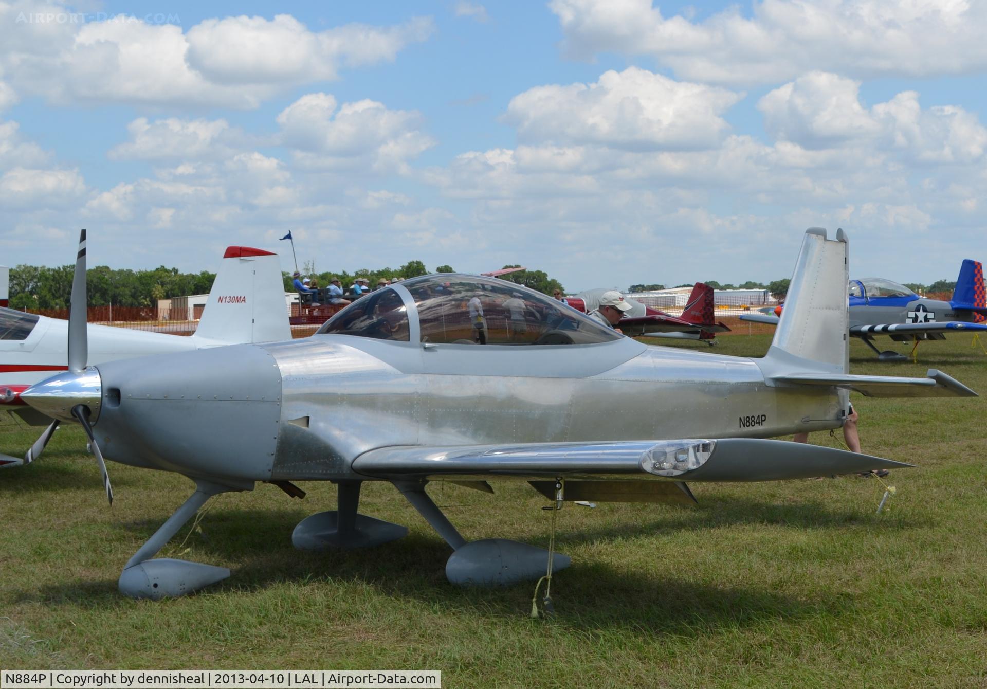 N884P, Vans RV-8 C/N 84P, SUTTERFIELD STANLEY J EIGHT FOR PAPA AT SUN N FUN