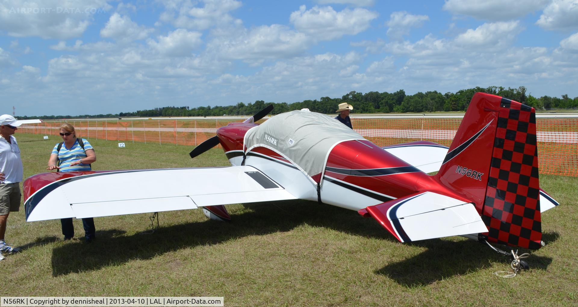 N56RK, Vans RV-7 C/N 73401, KURRIE ROBERT W RV-7 AT SUN N FUN