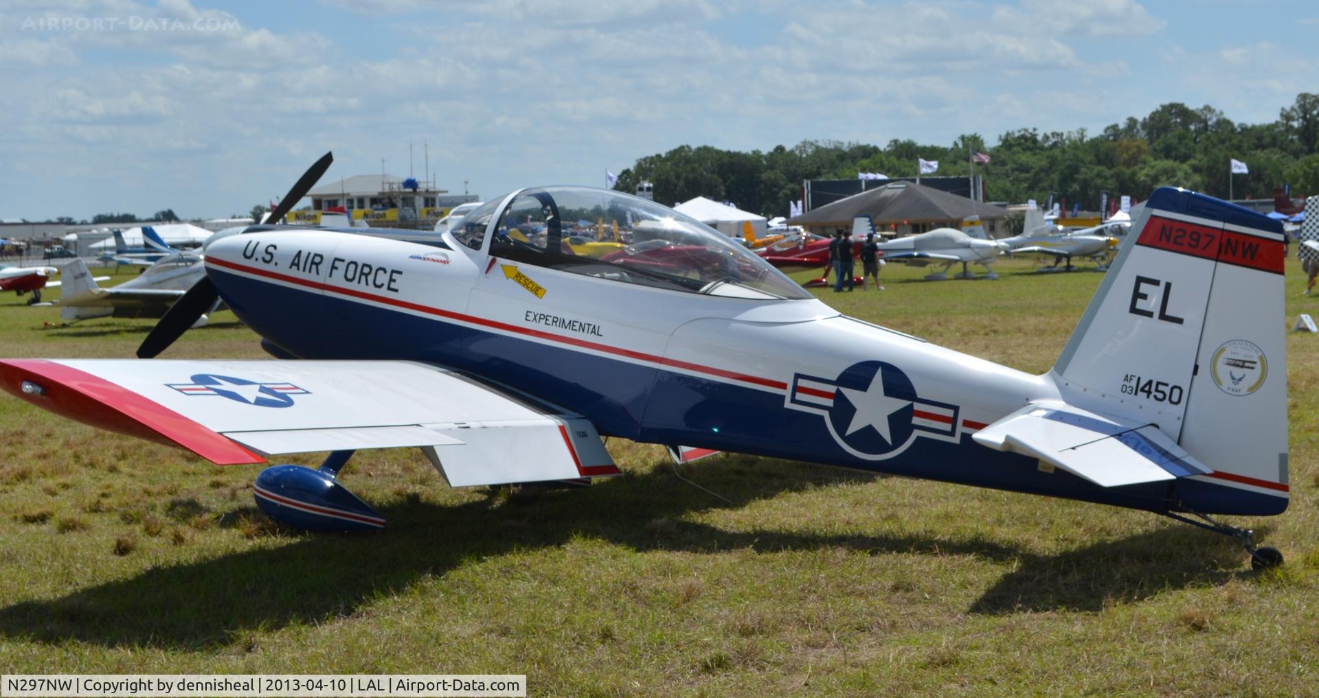 N297NW, 2003 Vans RV-8 C/N 81450, 2003 WILSON DAVID L RV-8 AT SUN N FUN