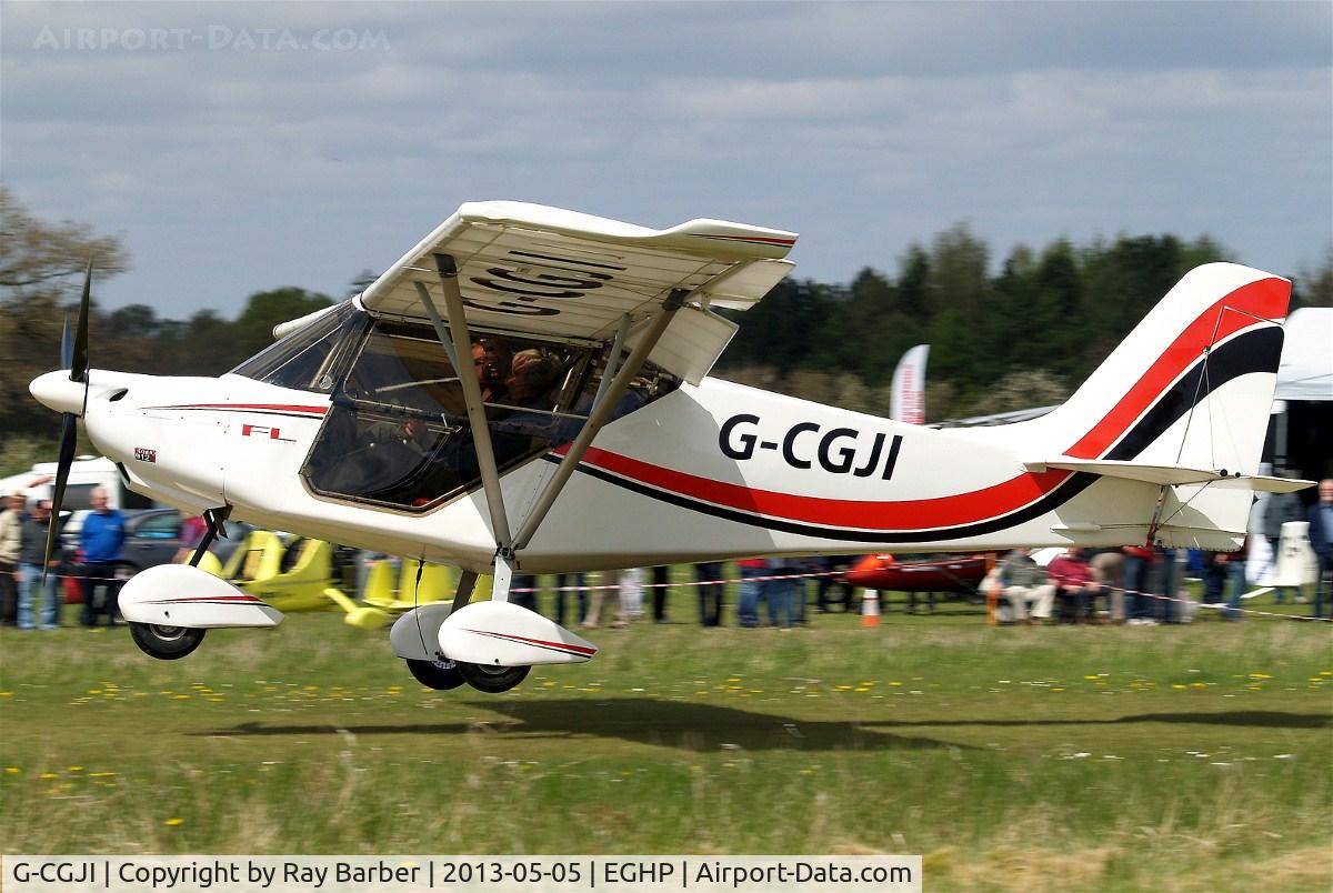 G-CGJI, 2009 Best Off Skyranger 912S C/N BMA/HB/582, Best Off Skyranger Nynja 912S(1) [BMAA/HB/582] Popham~G 05/05/2013. Revised scheme.