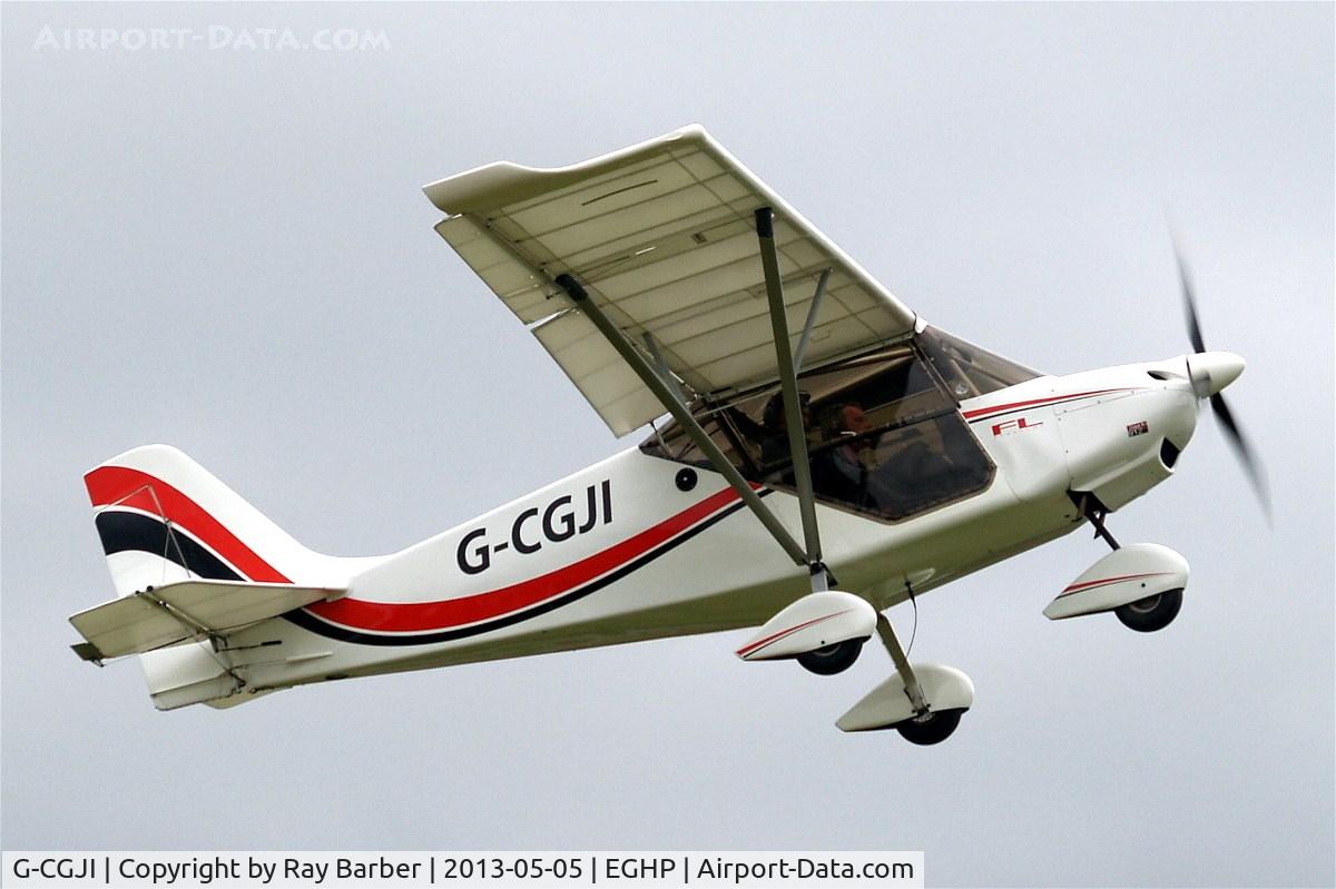 G-CGJI, 2009 Best Off Skyranger 912S C/N BMA/HB/582, Best Off Skyranger Nynja 912S(1) [BMAA/HB/582] Popham~G 05/05/2013. Revised scheme.