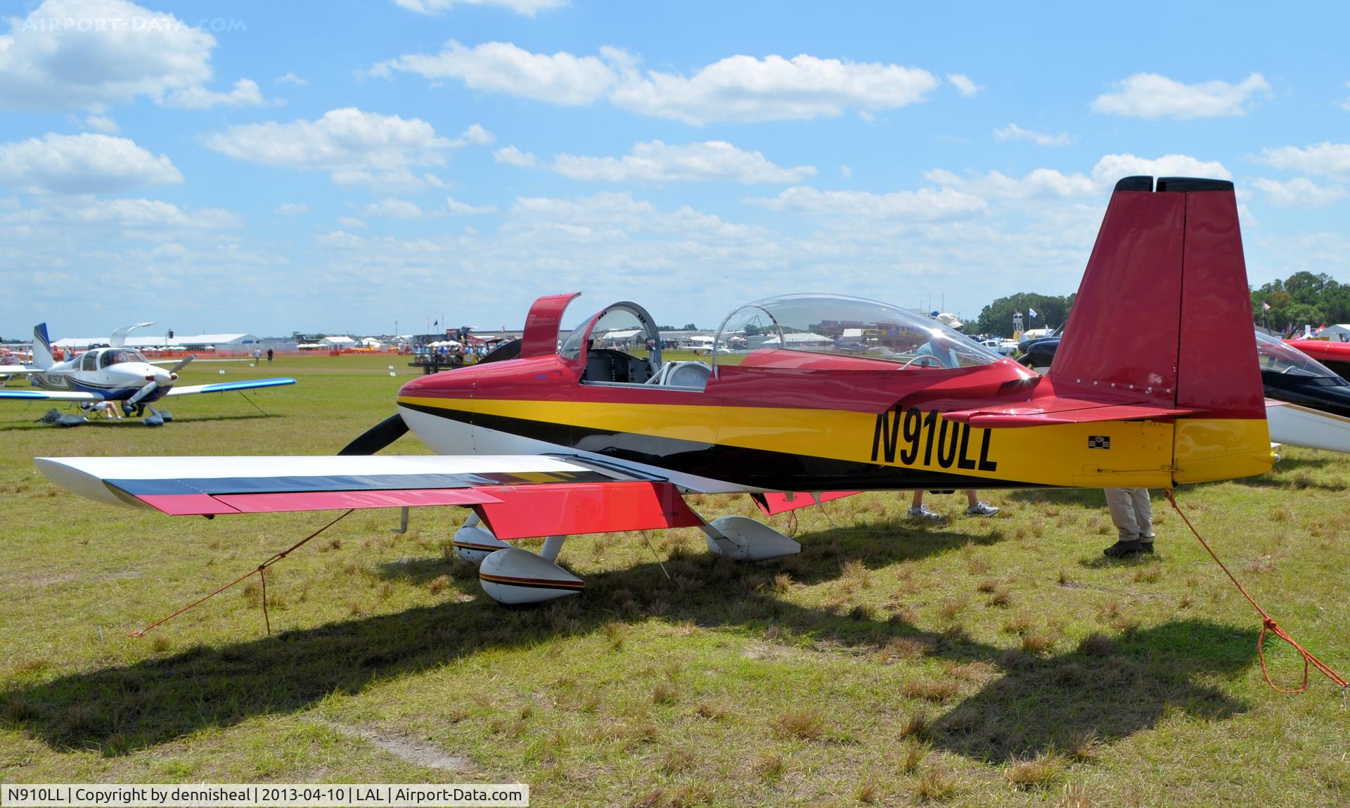 N910LL, Vans RV-8A C/N 80910, LEGGETT EDWARD L LEGGETTE RV-8A AT SUN N FUN