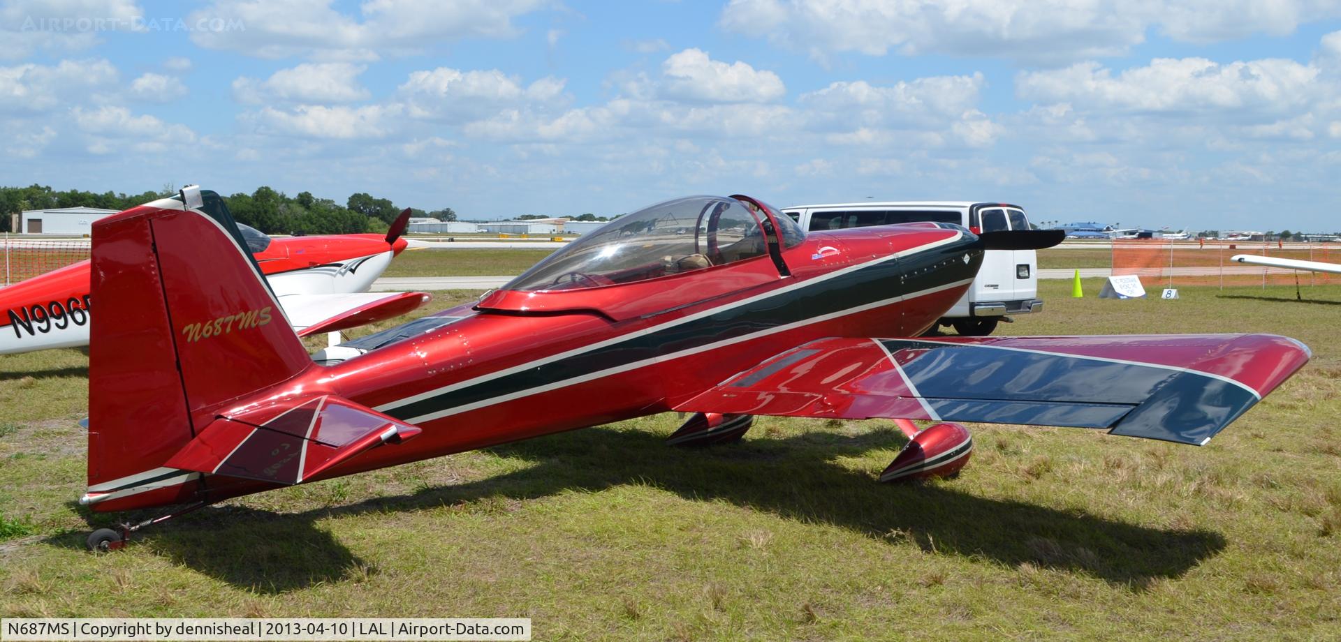 N687MS, 2005 Vans RV-8 C/N 82109, 2005 STEWART MICHAEL RV-8 AT SUN N FUN