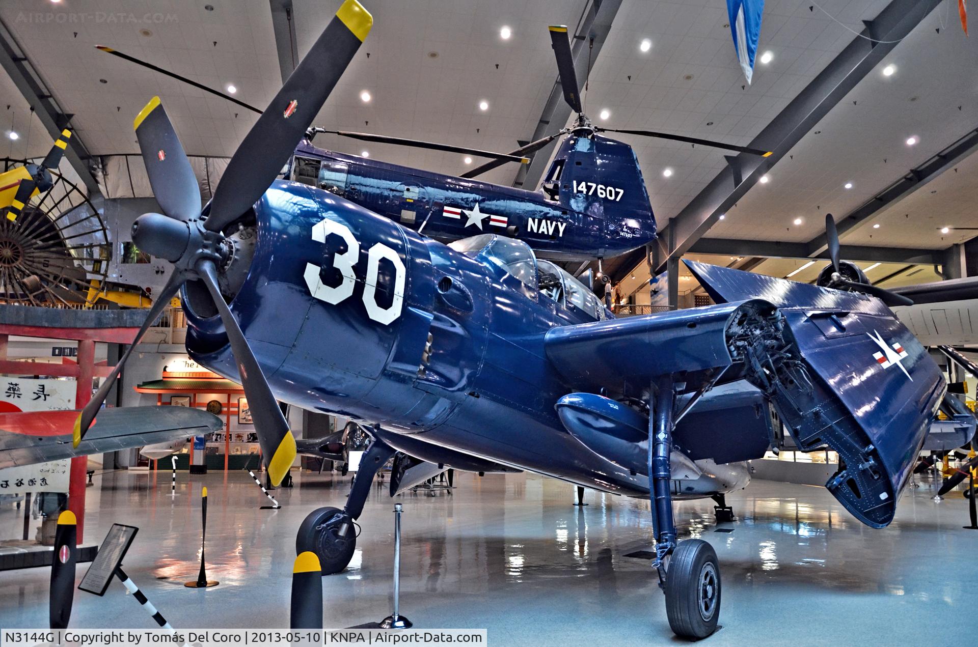 N3144G, Grumman AF-2S C/N 123100, Grumman AF-2S Guardian BuNo 123100/30 (c/r N3144G)

National Naval Aviation Museum
TDelCoro
May 10, 2013