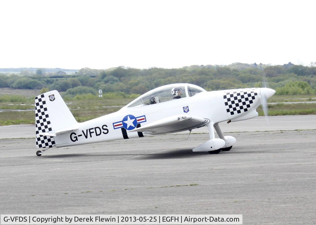 G-VFDS, 2012 Vans RV-8 C/N PFA 303-14637, EGFH resident.