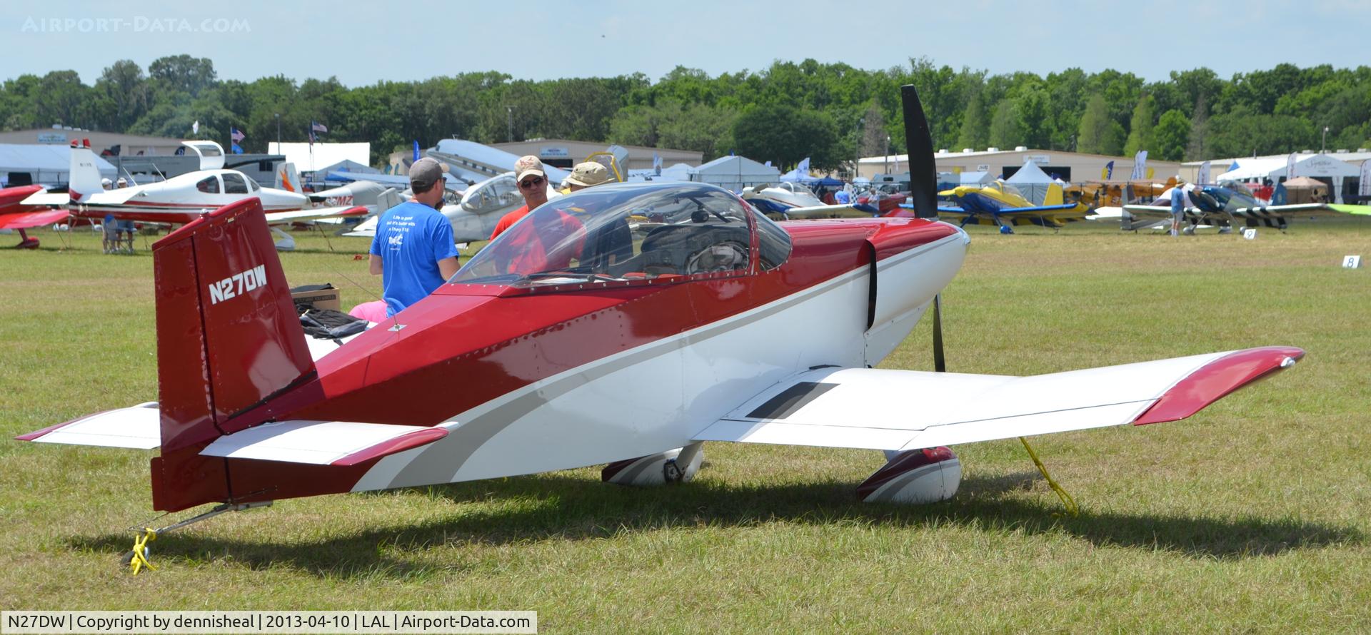 N27DW, 1975 Thorp T-18 Tiger C/N 94, 1975 WINCHESTER THORP T-18 AT SUN N FUN