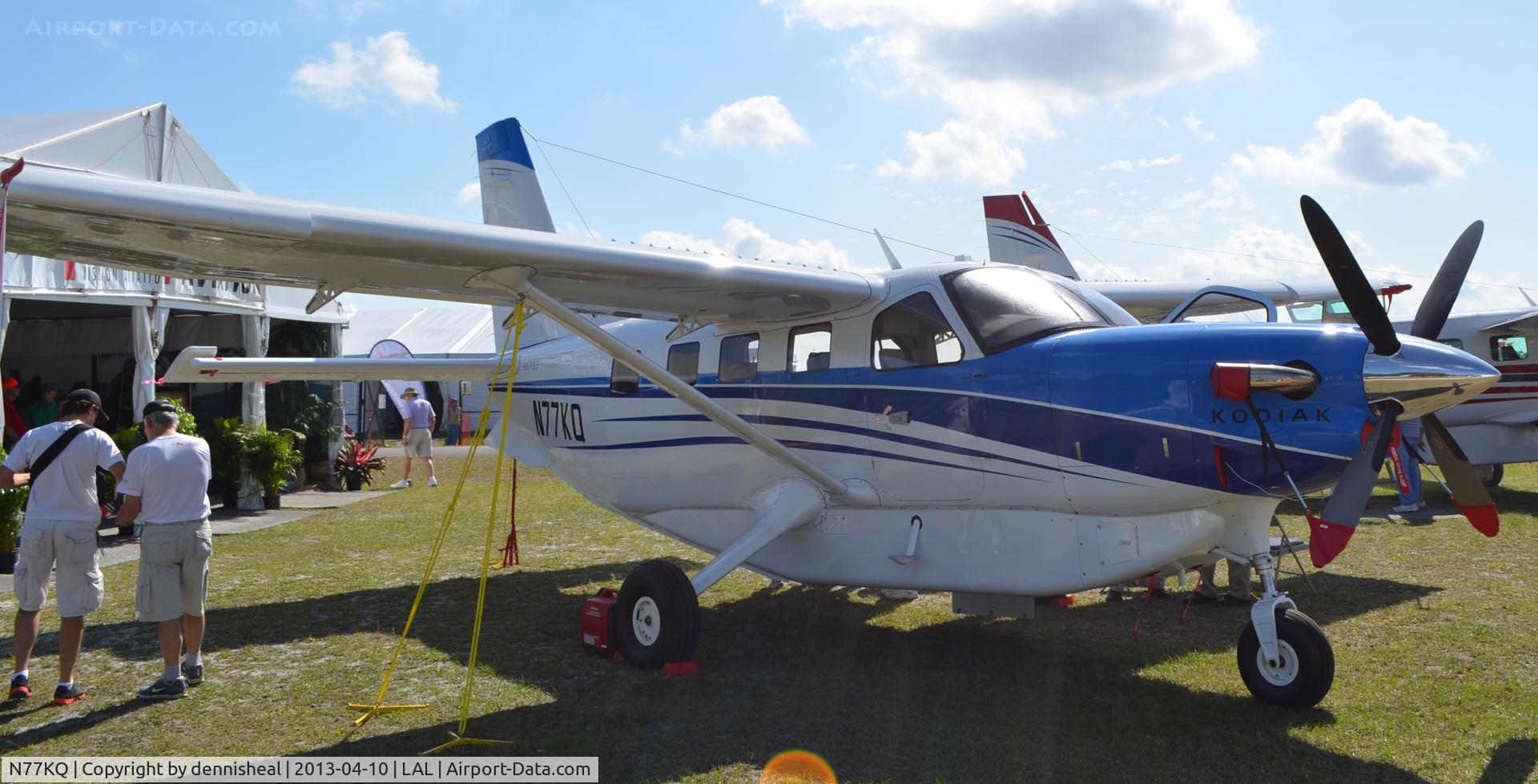 N77KQ, 2012 Quest Kodiak 100 C/N 100-0077, 2012 QUEST AIRCRAFT CO LLC KODIAK 100 AT SUN N FUN