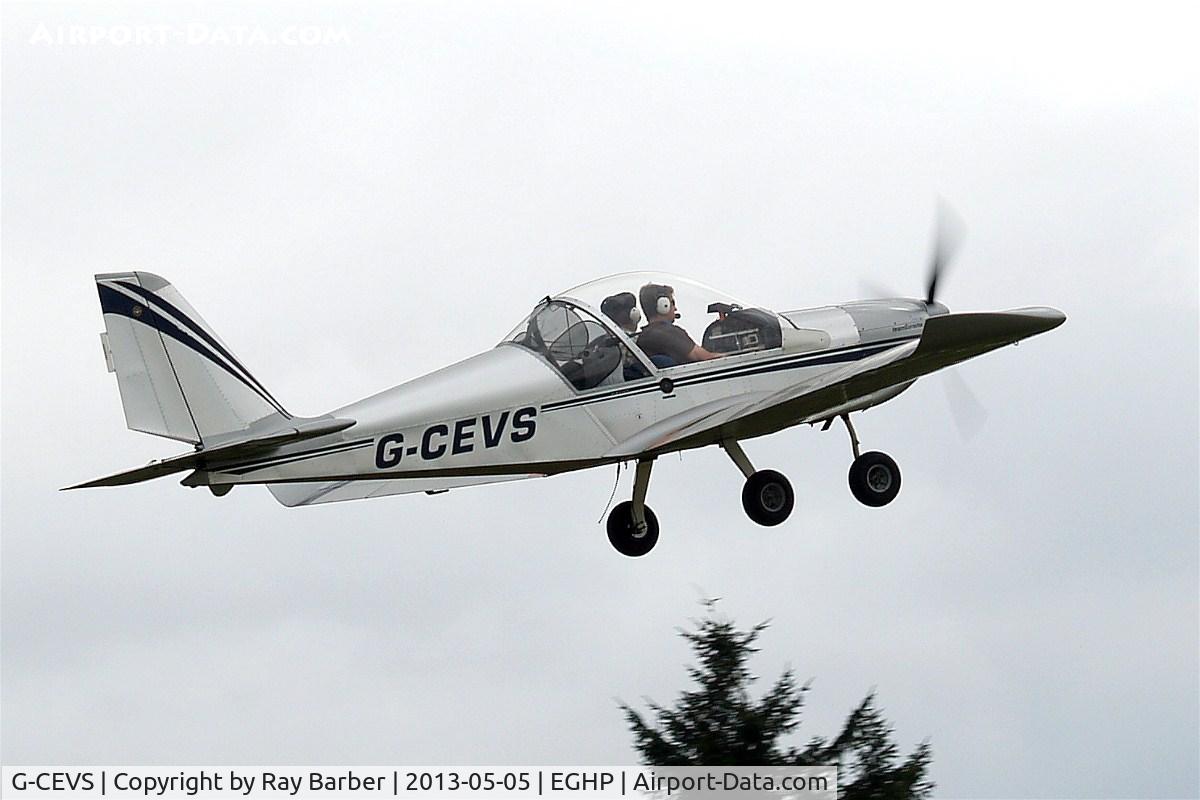 G-CEVS, 2007 Cosmik EV-97 TeamEurostar UK C/N 3102, CEVS   Evektor EV-97 Eurostar [2007-3102] Popham~G 05/05/2013
