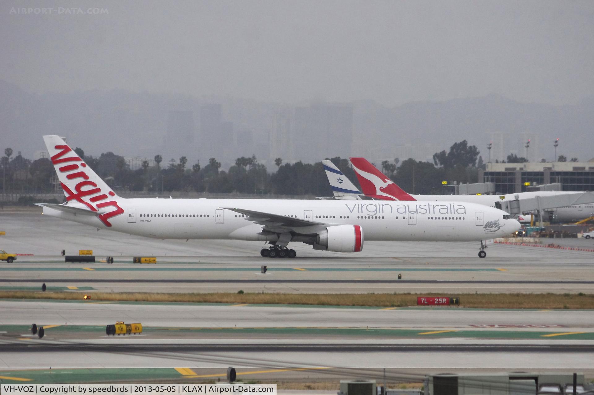 VH-VOZ, 2008 Boeing 777-3ZG/ER C/N 35302, Virgin Australia 777-300