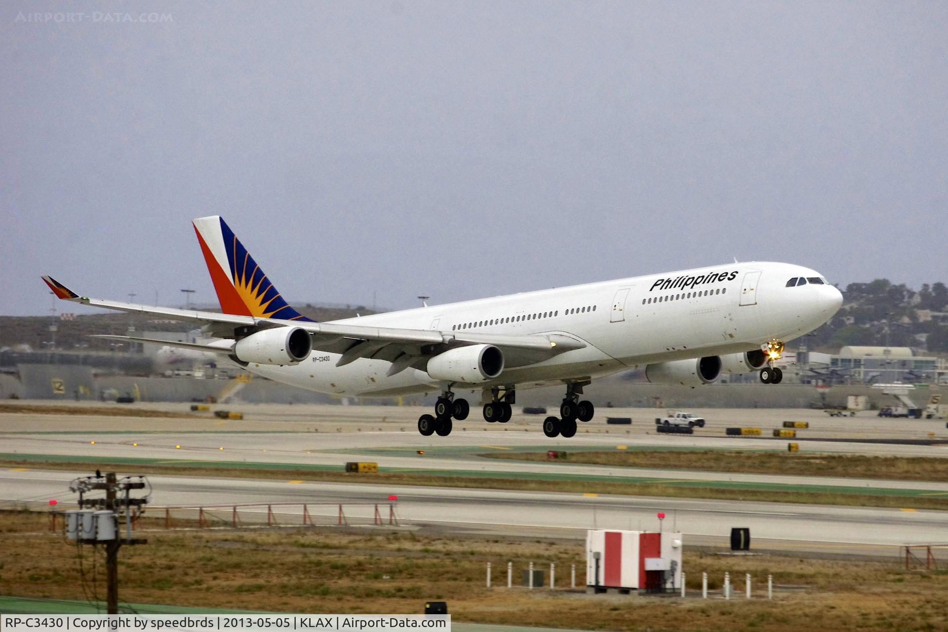 RP-C3430, 1997 Airbus A340-313X C/N 173, Philippines Airlines A340-300