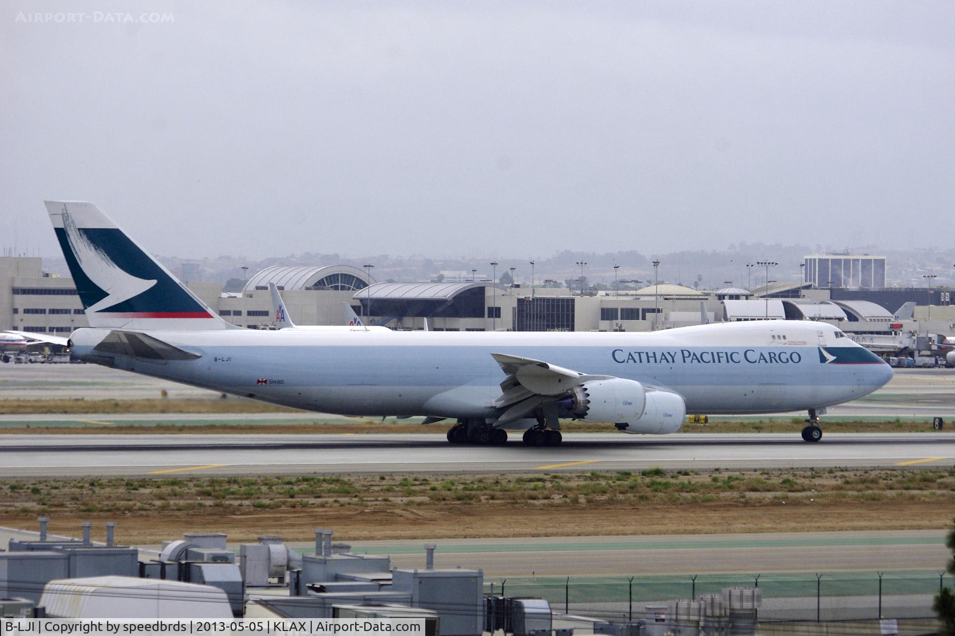 B-LJI, 2012 Boeing 747-867F/SCD C/N 39247, Cathay Pacific Cargo 747-8F