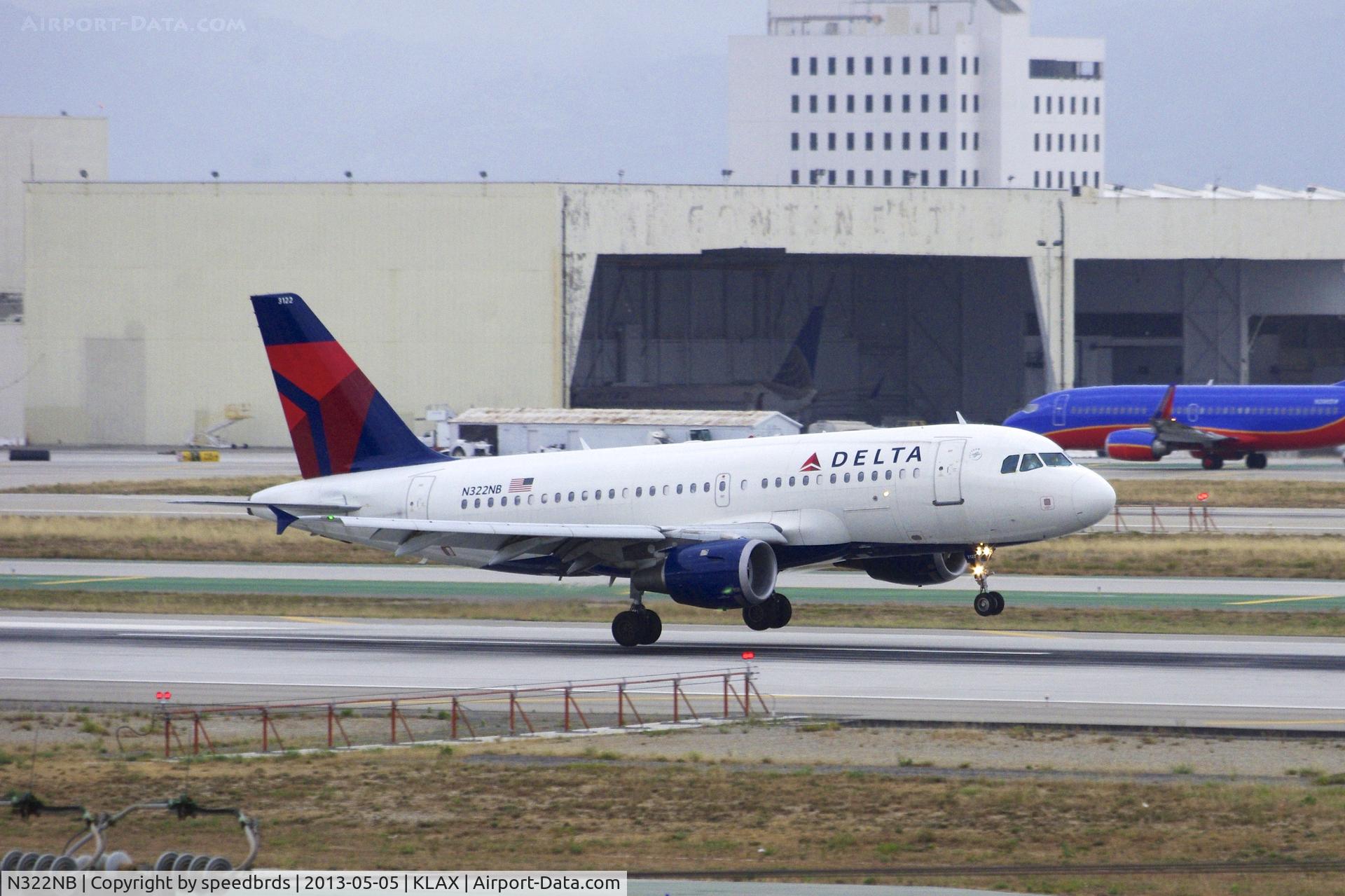 N322NB, 2001 Airbus A319-114 C/N 1434, Delta Airlines A319