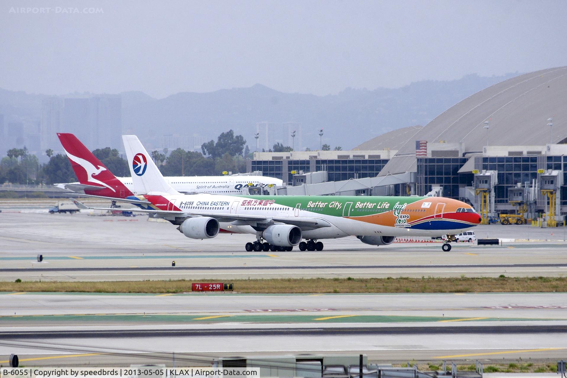B-6055, 2004 Airbus A340-642 C/N 586, China Eastern 
