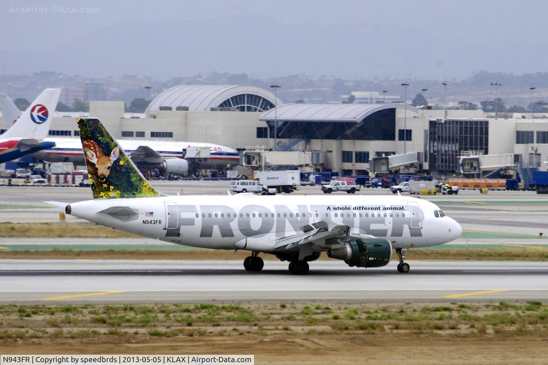 N943FR, 2005 Airbus A319-112 C/N 2518, Frontier Airlines A319