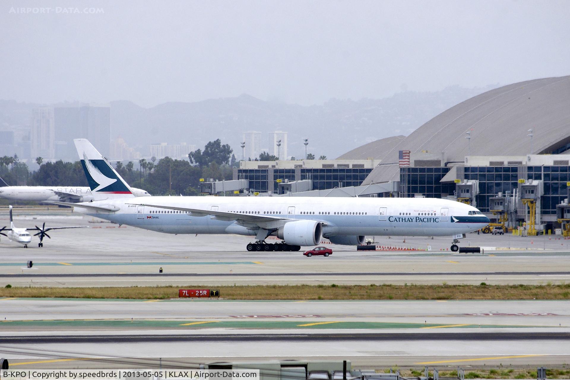 B-KPO, 2009 Boeing 777-367/ER C/N 36160, Cathay Pacific 777-300
