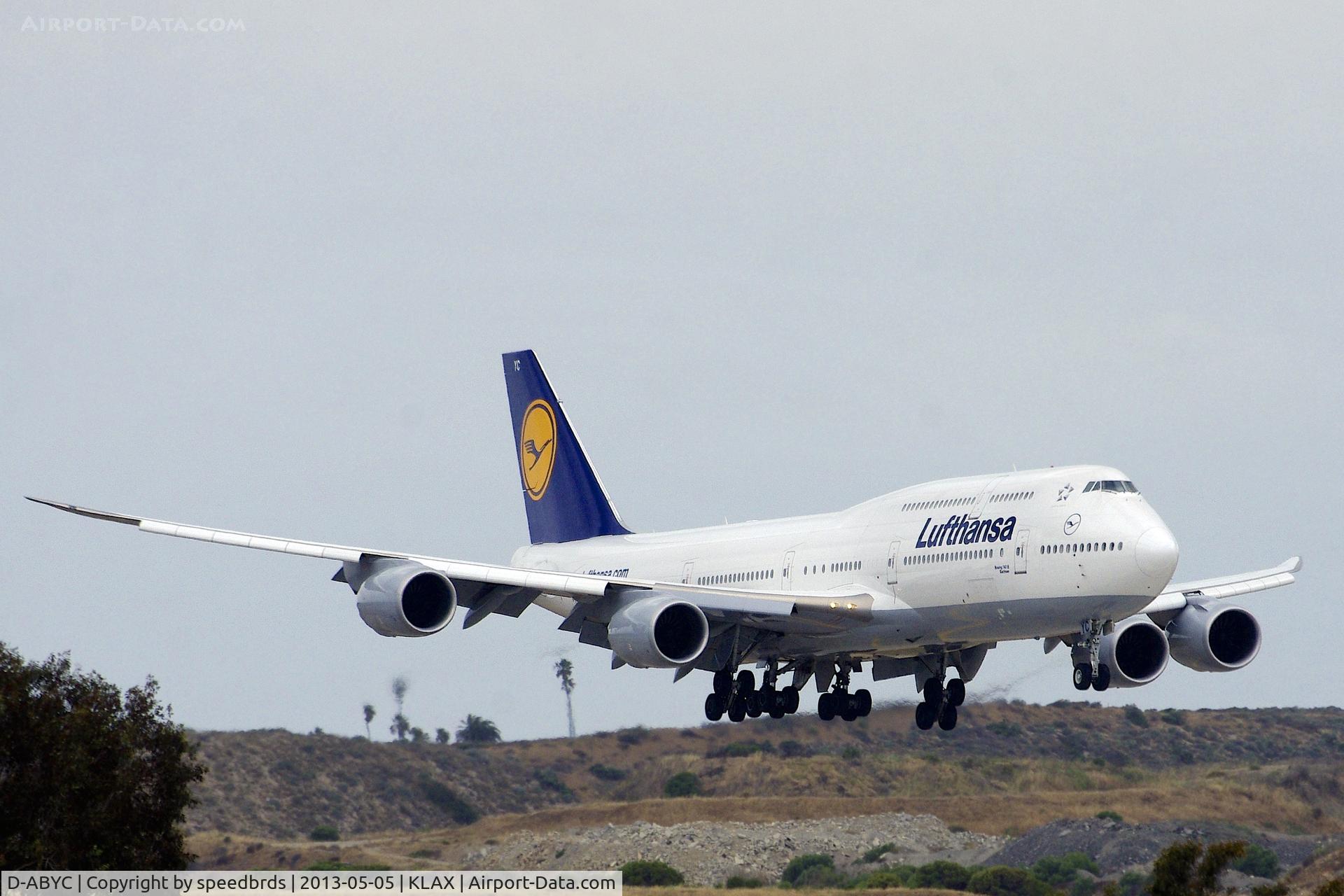 D-ABYC, 2012 Boeing 747-830 C/N 37828, Lufthansa 747-8i 