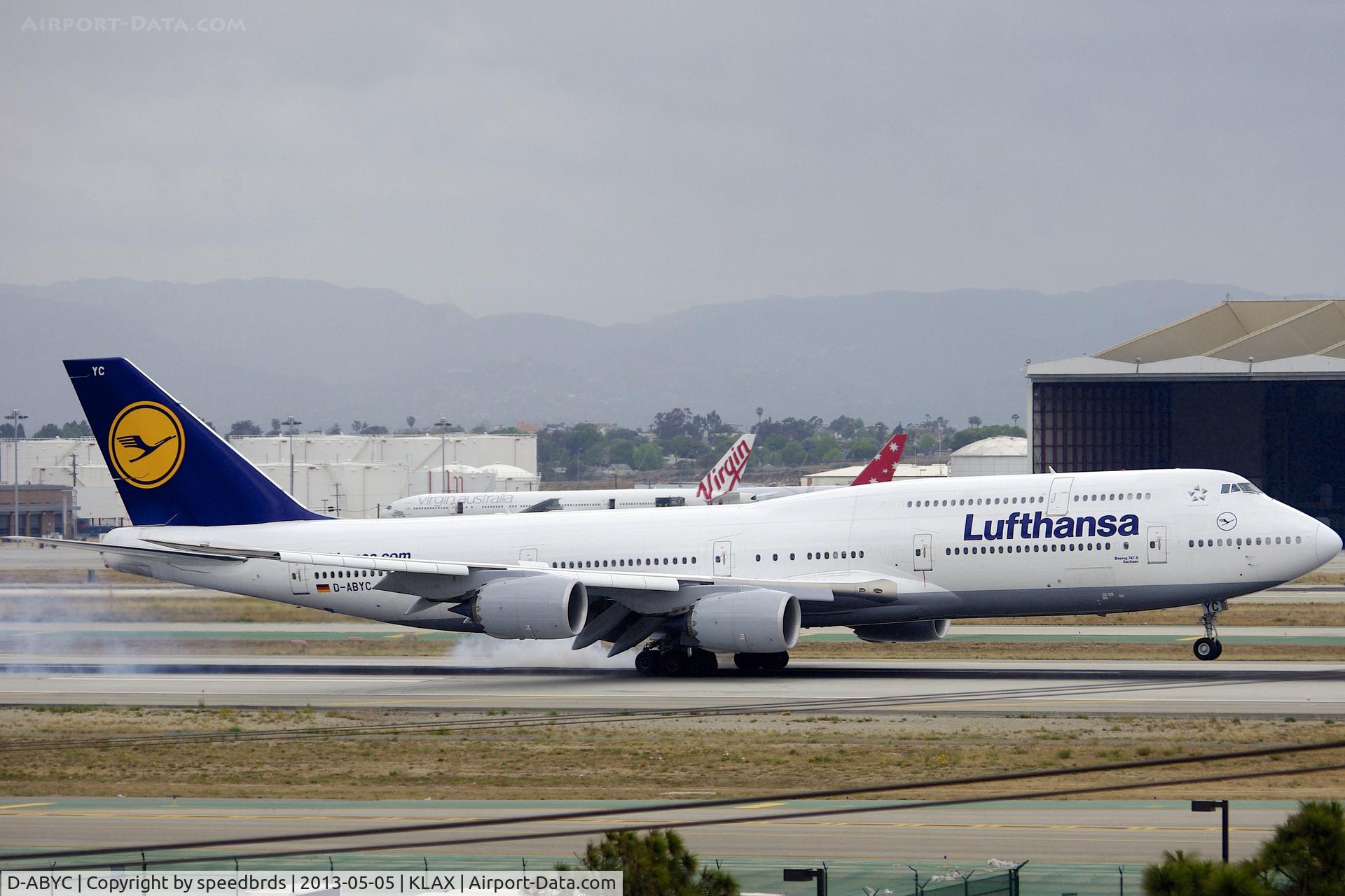 D-ABYC, 2012 Boeing 747-830 C/N 37828, Lufthansa 747-8i 