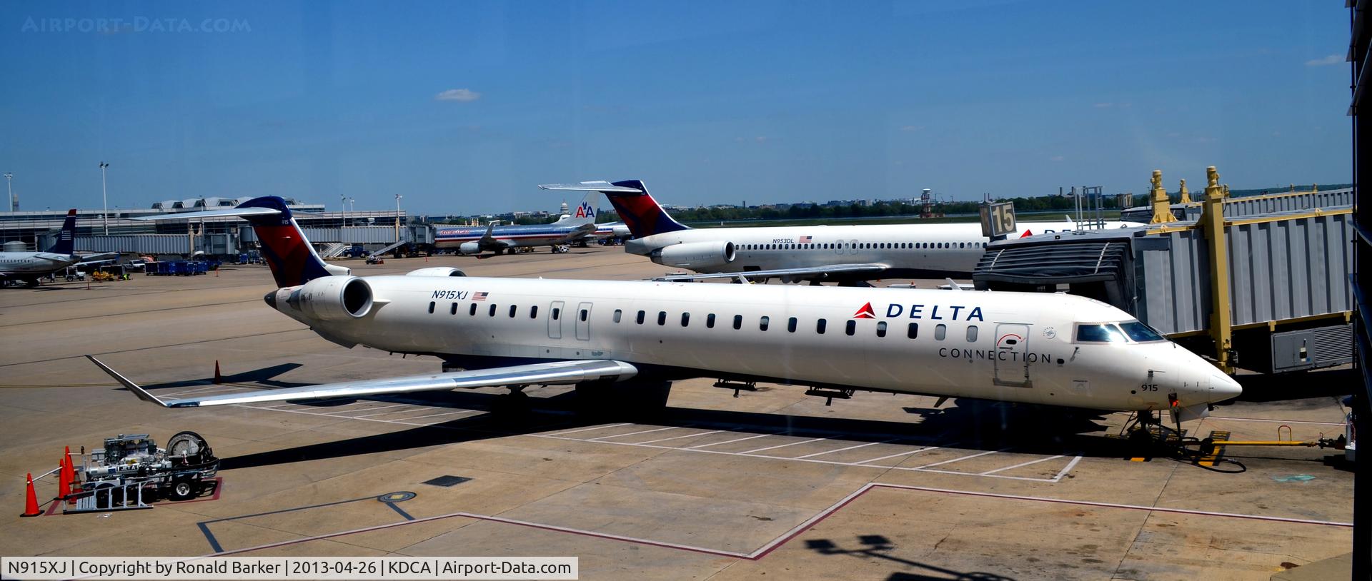 N915XJ, 2007 Bombardier CRJ-900ER (CL-600-2D24) C/N 15150, DCA VA
