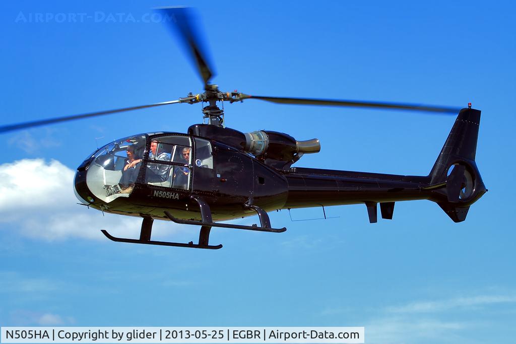 N505HA, 1972 Aerospatiale SA-341G Gazelle C/N 1022, In it's new colours