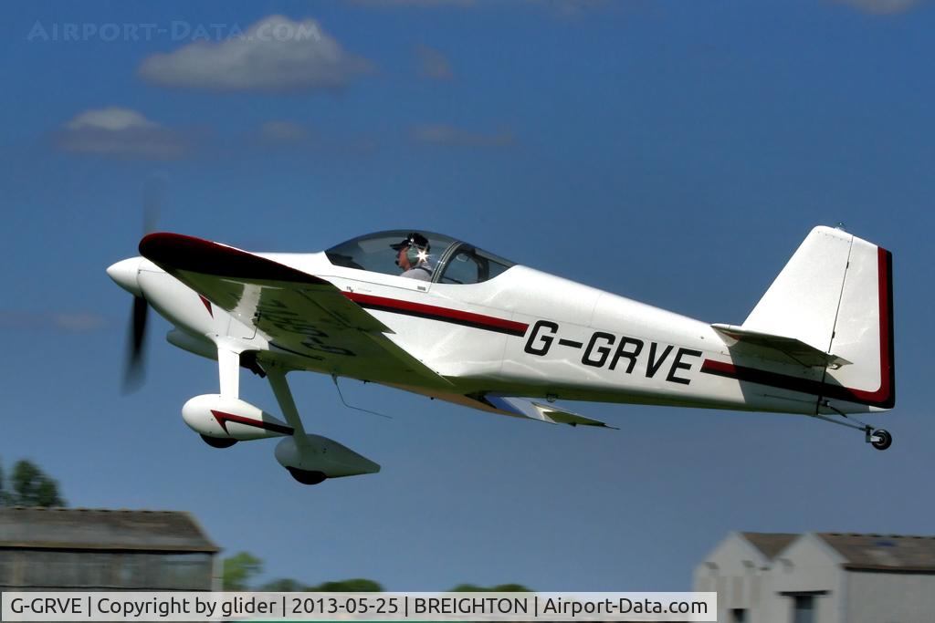 G-GRVE, 2007 Vans RV-6 C/N PFA 181-12566, Departure to the west