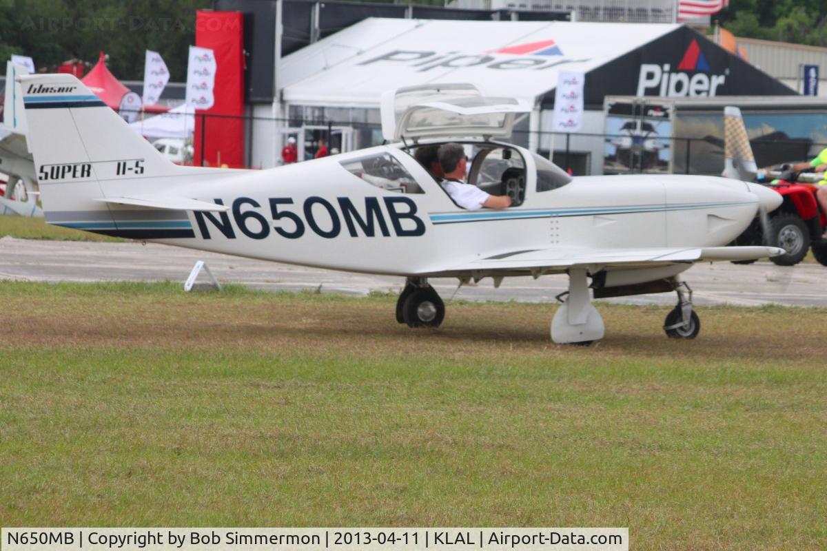 N650MB, Stoddard-Hamilton Glasair Super II-S RG C/N 2356, Sun N Fun 2013 - Lakeland, FL