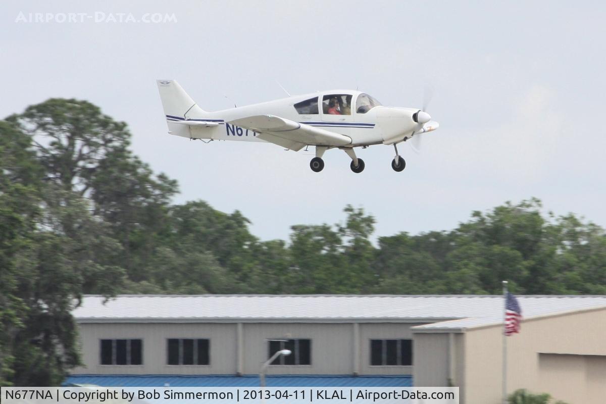 N677NA, 2004 AMD CH-2000 Alarus C/N 20-1029, Arriving at Sun N Fun 2013 - Lakeland, FL