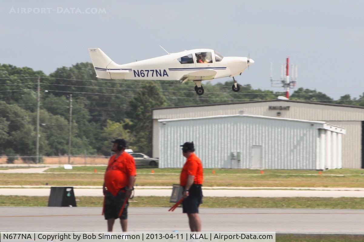 N677NA, 2004 AMD CH-2000 Alarus C/N 20-1029, Arriving at Sun N Fun 2013 - Lakeland, FL
