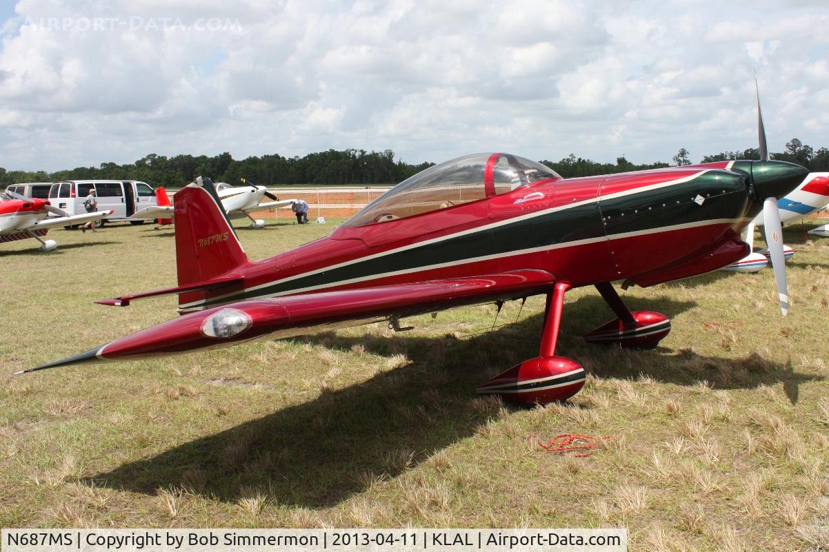 N687MS, 2005 Vans RV-8 C/N 82109, Sun N Fun 2013 - Lakeland, FL