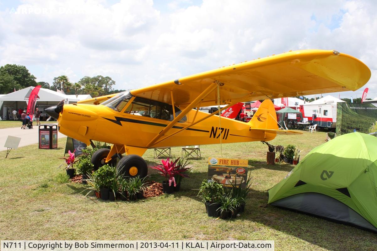 N711, 2012 Cub Crafters CC11-160 Carbon Cub SS C/N CC11-00246, Sun N Fun 2013 - Lakeland, FL