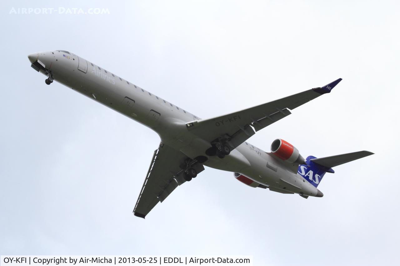 OY-KFI, 2009 Canadair CRJ-900ER (CL-600-2D24) C/N 15242, SAS, Aircraft Name: Rolf Viking