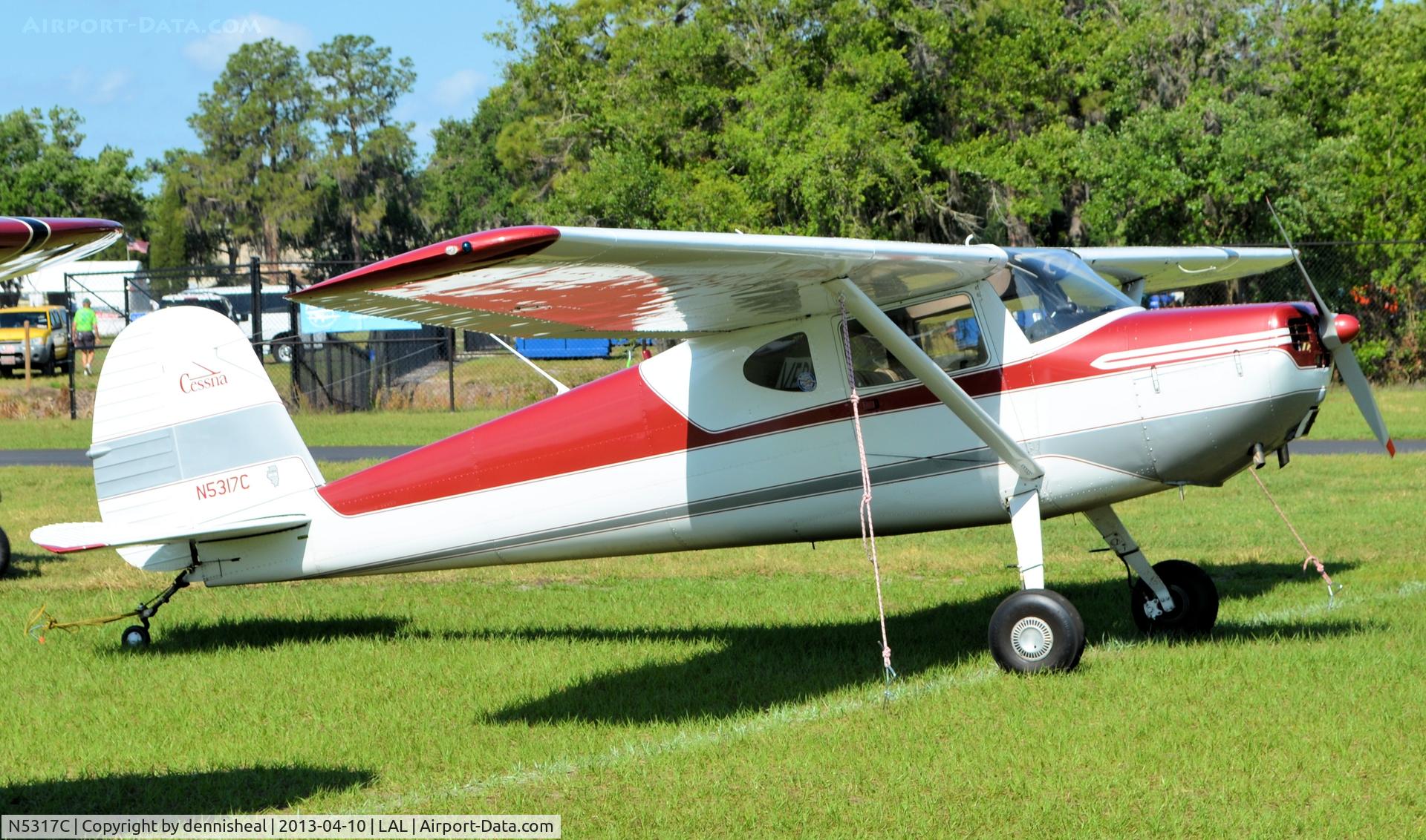 N5317C, 1950 Cessna 140A C/N 15437, 1960 CESSNA 140A AT SUN N FUN