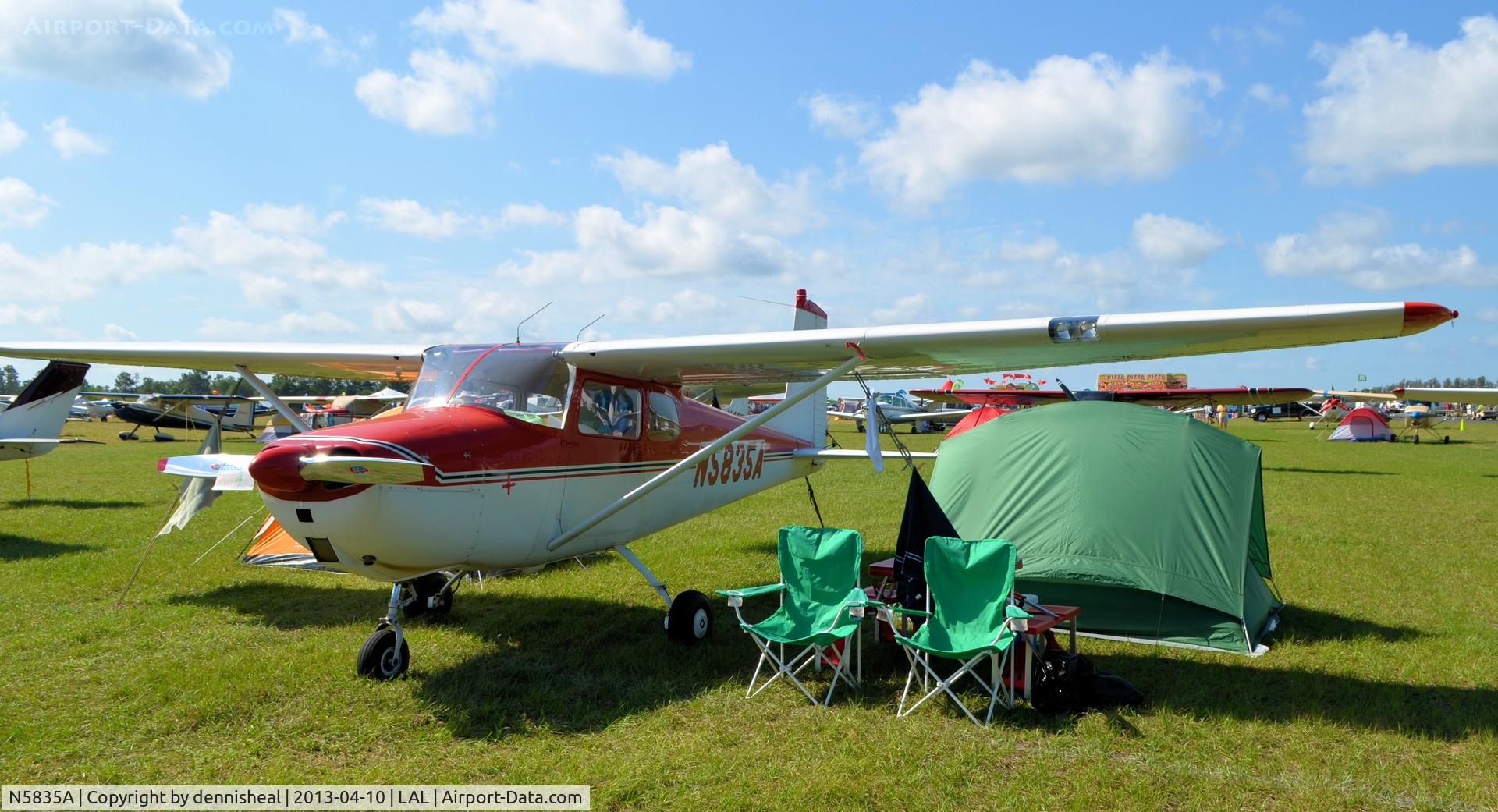 N5835A, 1956 Cessna 172 C/N 28435, 1956 CESSNA 172 AT SUN N FUN