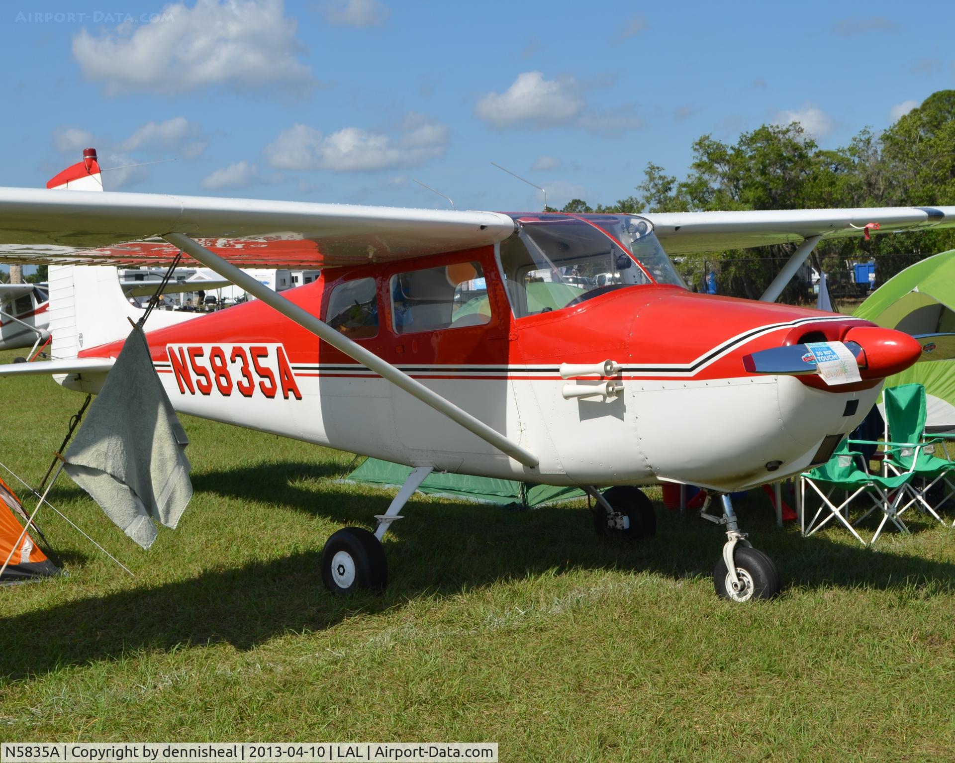 N5835A, 1956 Cessna 172 C/N 28435, 1956 CESSNA 172 AT SUN N FUN