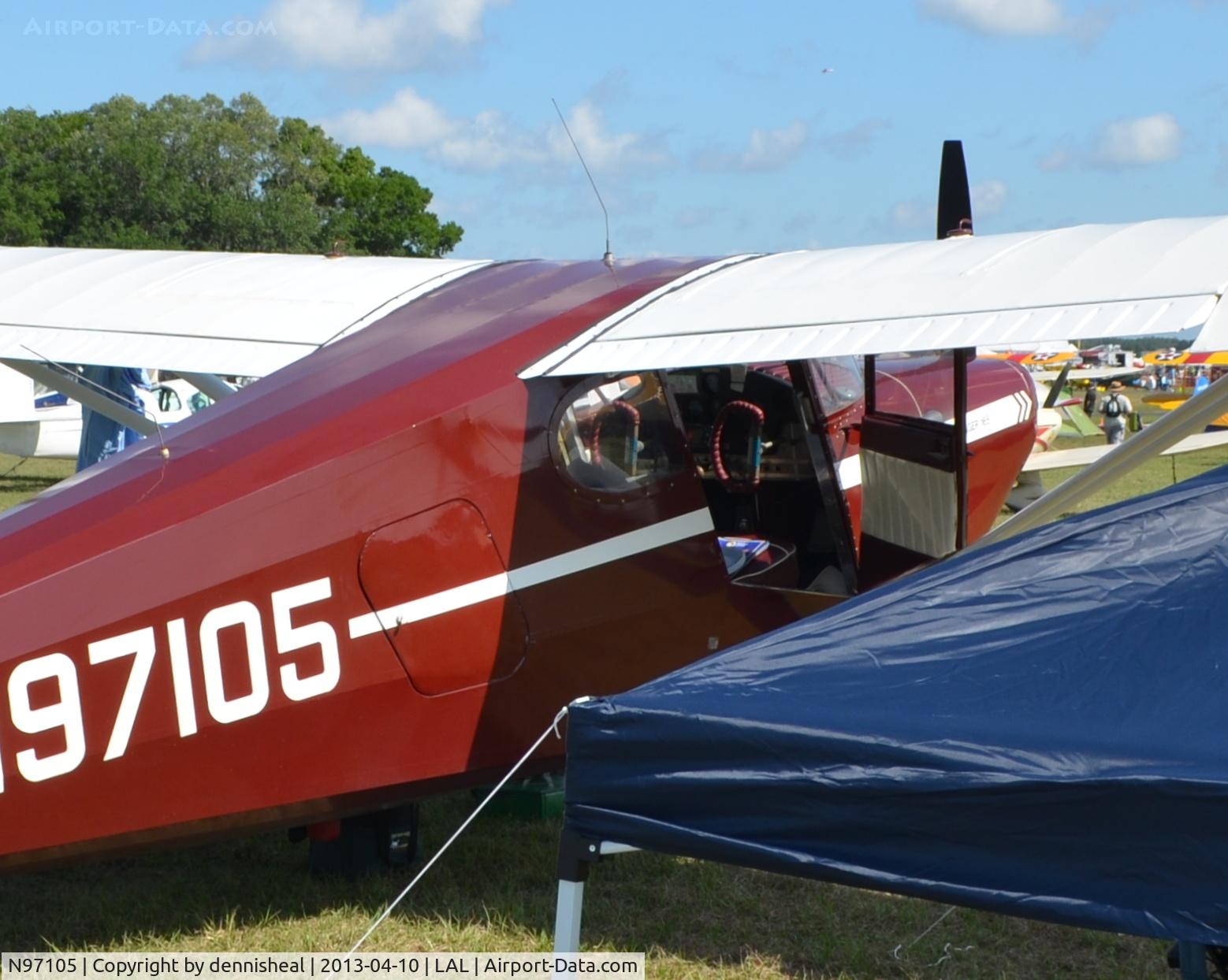 N97105, 1946 Stinson 108-1 Voyager C/N 108-1105, 1946 STINSON 108-1 AT SUN N FUN