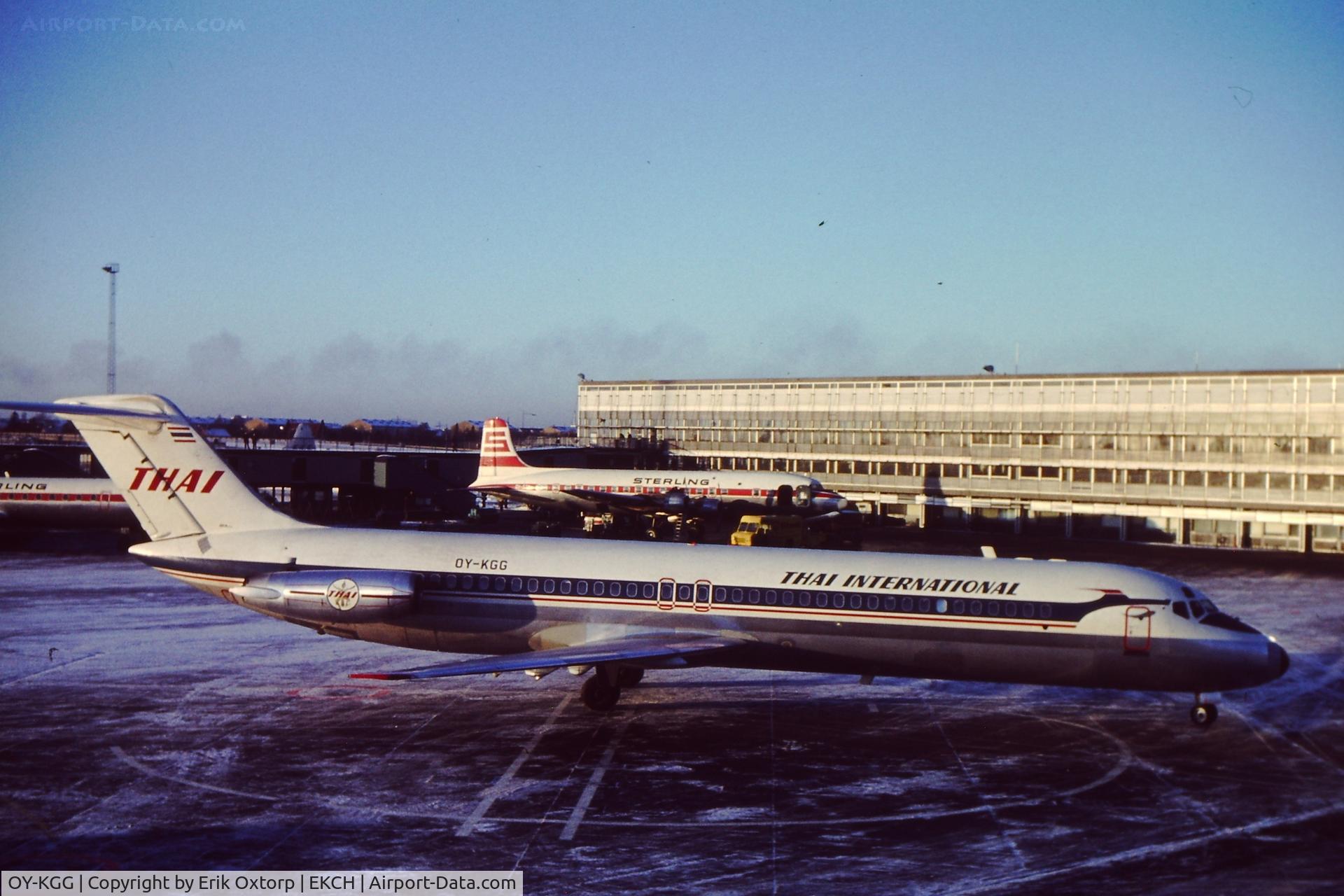 OY-KGG, 1969 Douglas DC-9-41 C/N 47395, OY-KGG of SAS on its way to Thai Int'l