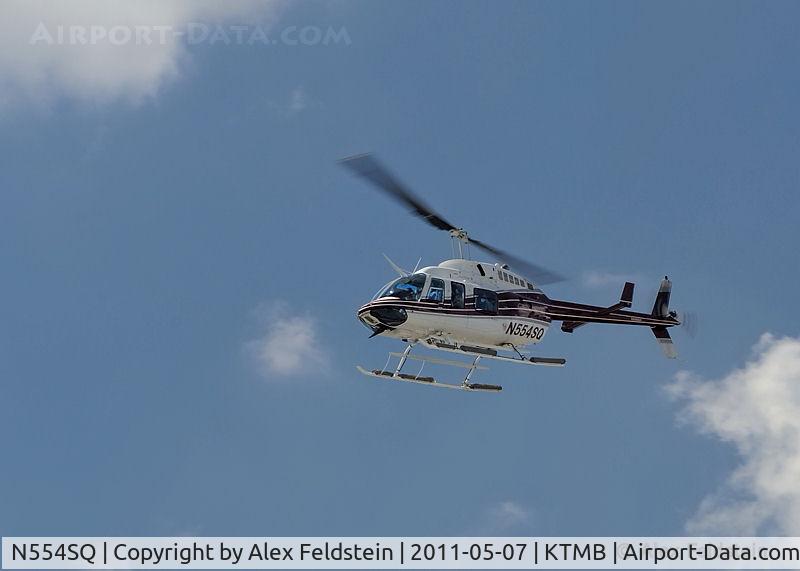 N554SQ, 1984 Bell 206L-3 LongRanger III C/N 51099, Tamiami