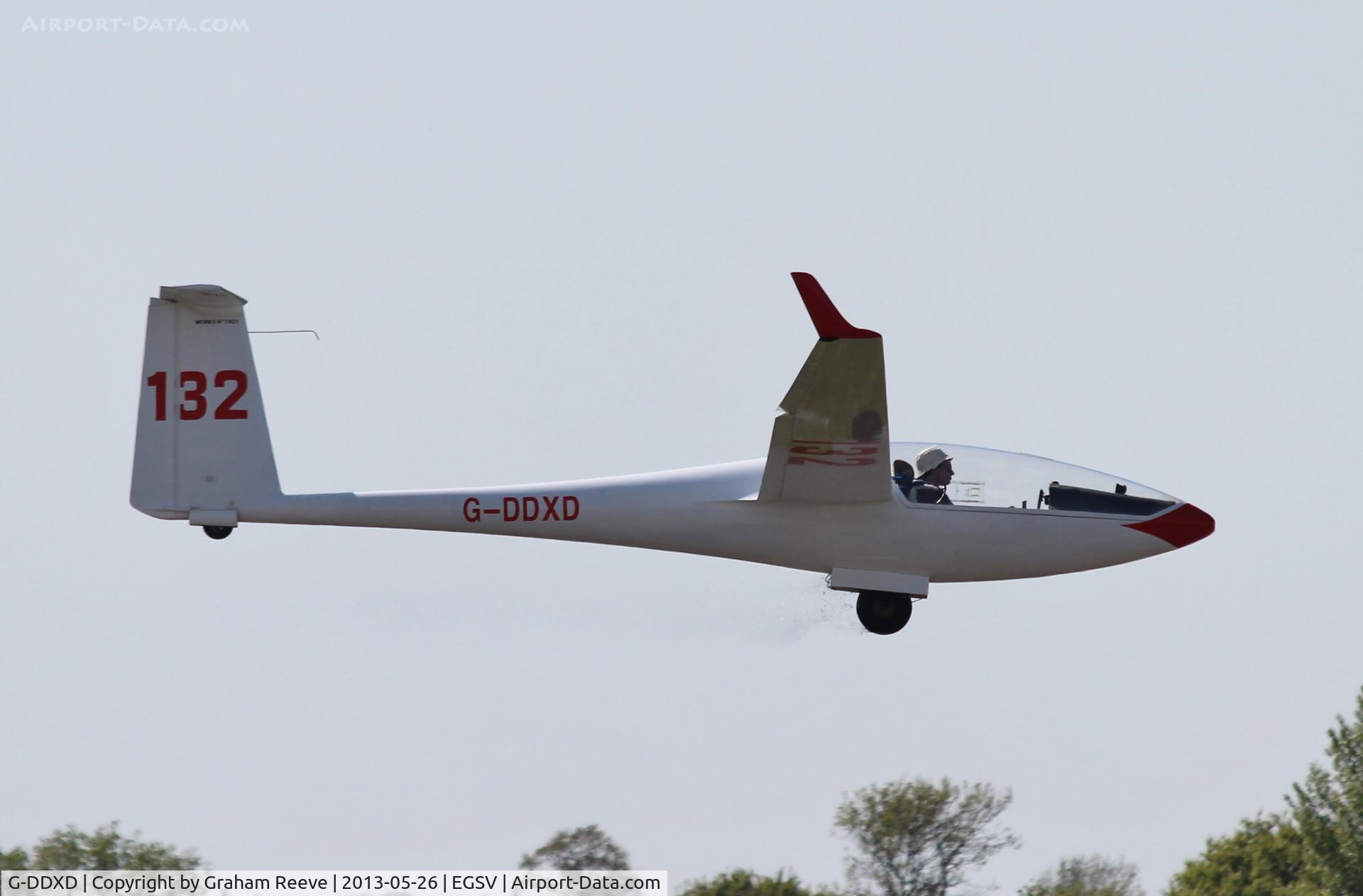 G-DDXD, Slingsby T-65A Vega C/N 1901, An unusual visitor for Old Buckenham.