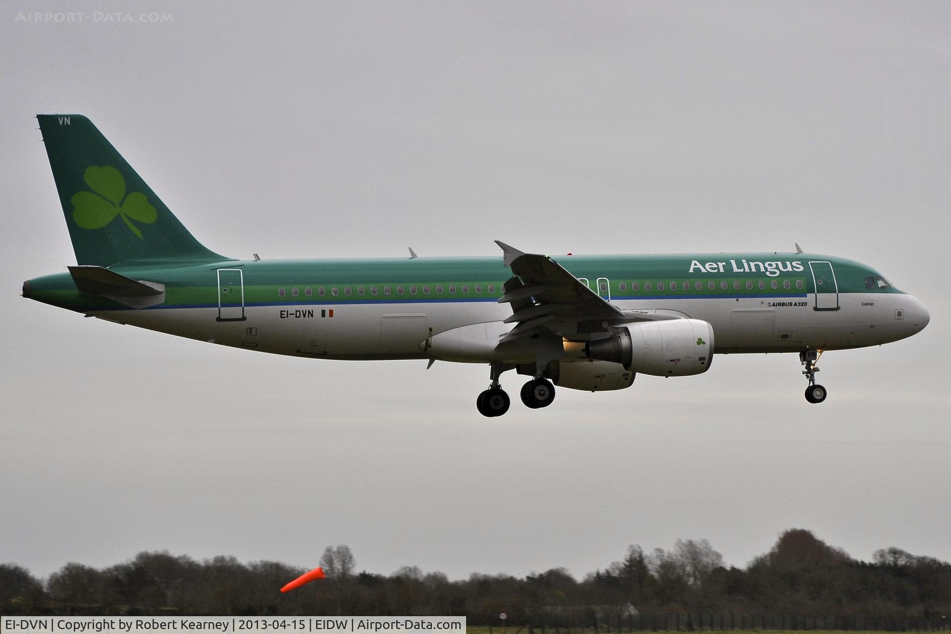 EI-DVN, 2011 Airbus A320-214 C/N 4715, On short finals for r/w 16