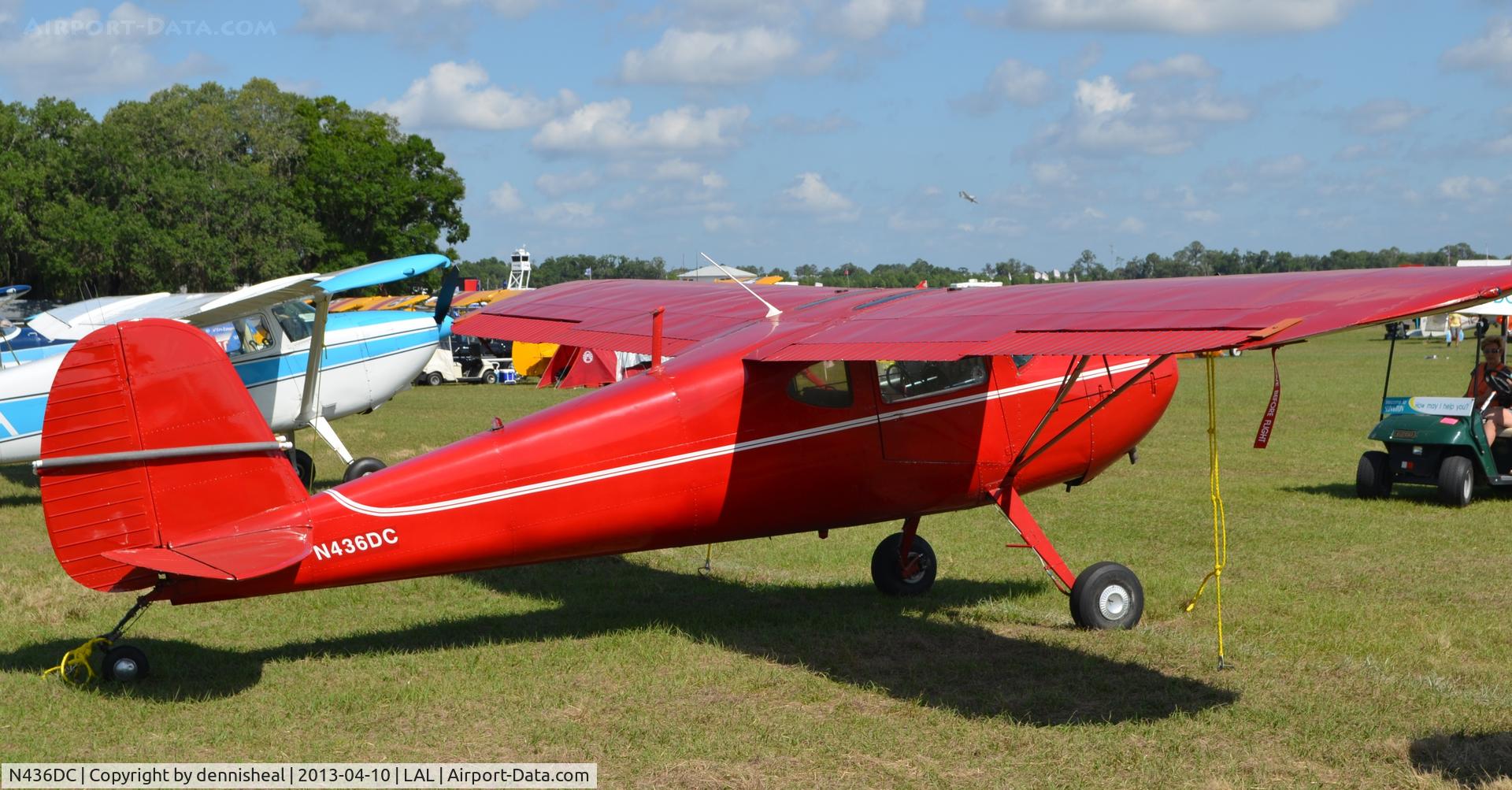N436DC, 1946 Cessna 140 C/N 8807, 1946 CESSNA 140 AT 2013 SUN N FUN