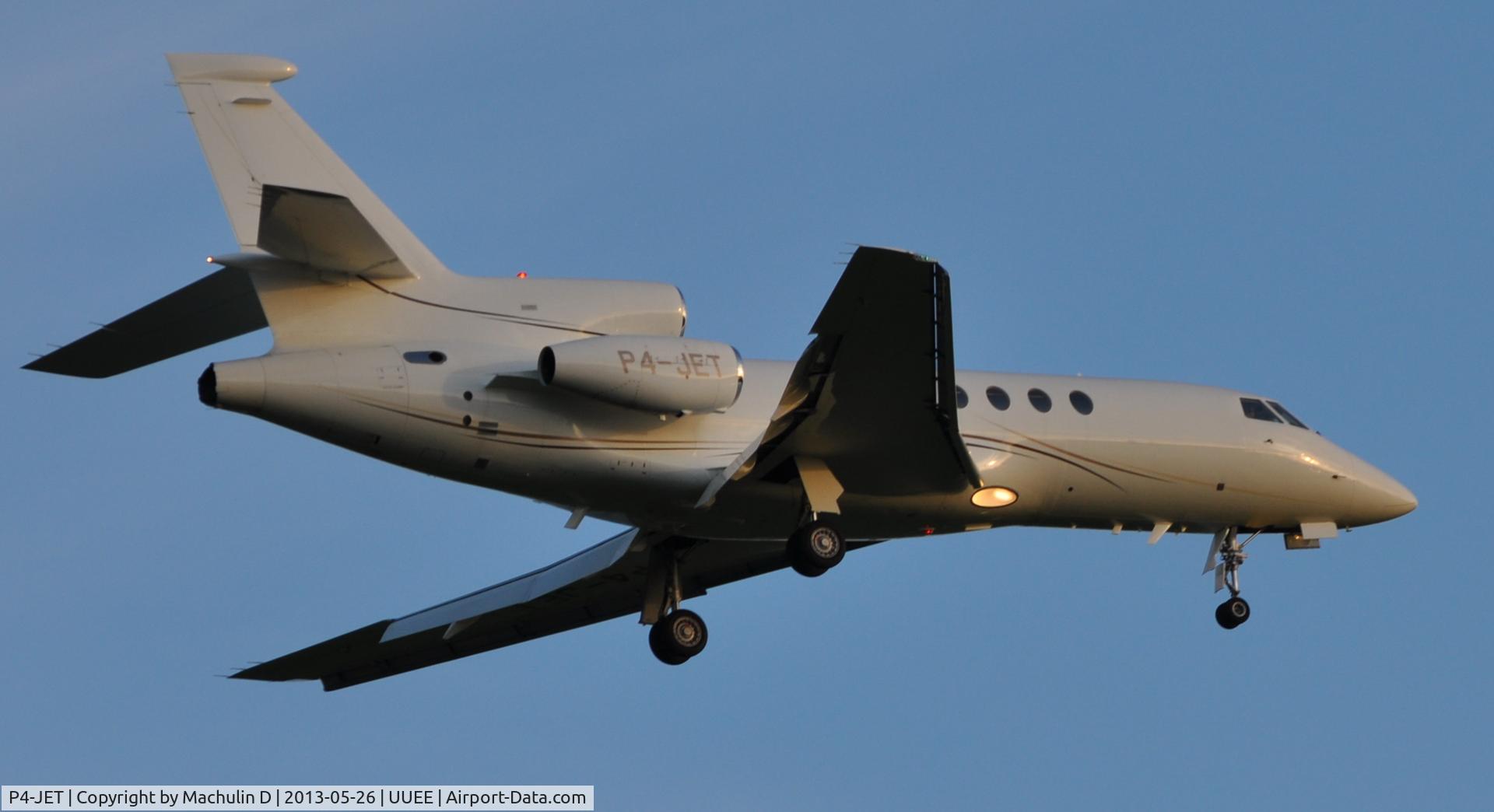 P4-JET, 2004 Dassault Falcon 50EX C/N 295, ??????? ? SVO Moscow 27 ??? 2013 ???