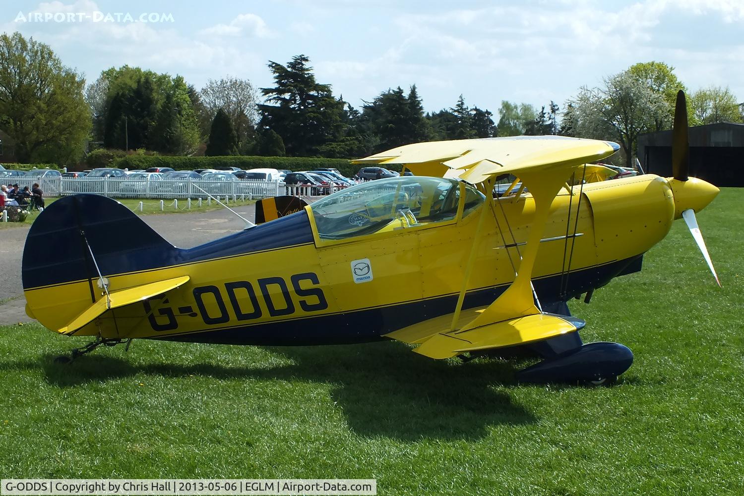 G-ODDS, 1980 Aerotek Pitts S-2A Special C/N 2225, White Waltham resident